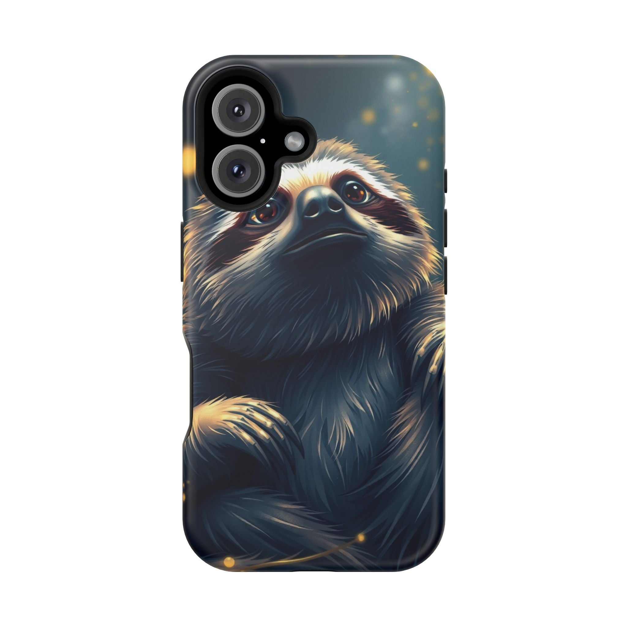 iPhone Vibrant Cozy Sloth Mode Design Slim Everyday Designer Case · iPhone Case