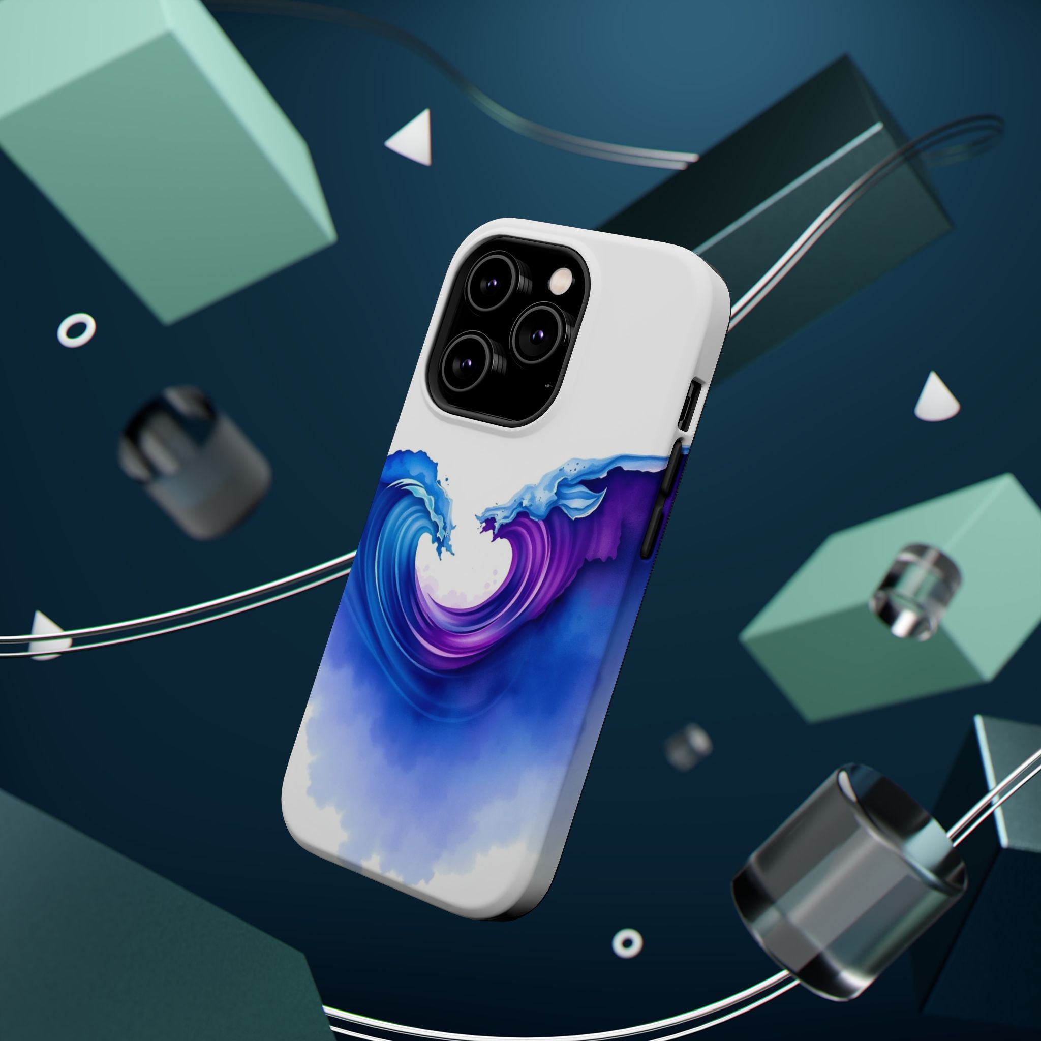 iPhone Sound Wave Enchanted Art Slim Everyday Designer Case · iPhone Case