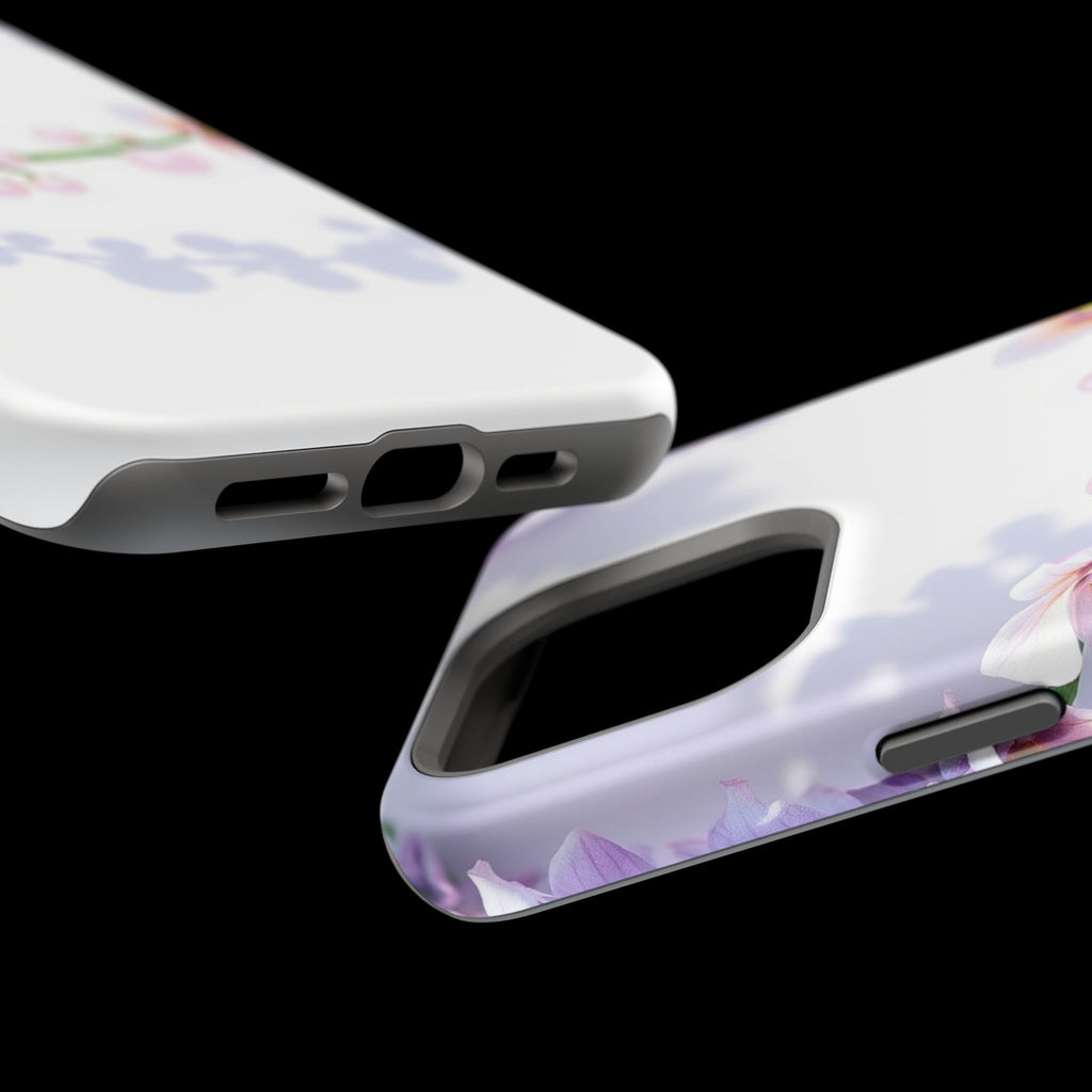 iPhone Vibrant Floral Crown Design Clean Minimal Snap Cas Slim Snap Case · iPhon