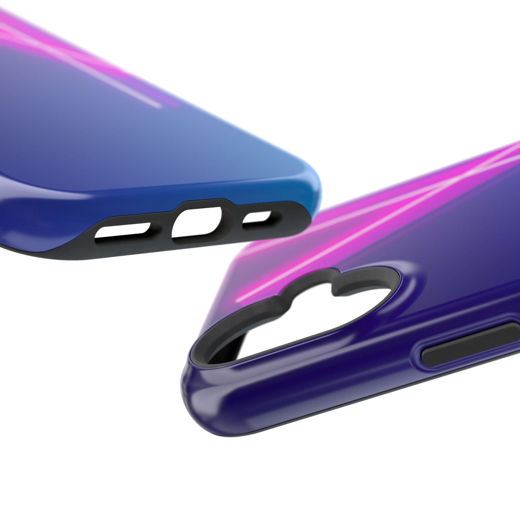 iPhone 1990s Geometric Neon Electric Art Slim Everyday Designer Case · iPhone Ca