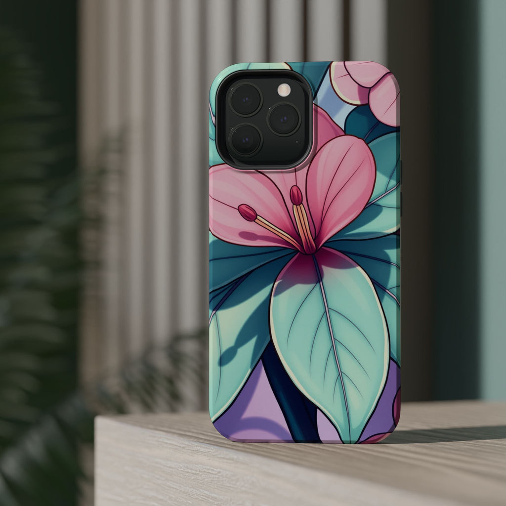 iPhone Earthy Tropical Bloom Design 11 Slim Everyday Designer Case · iPhone Case