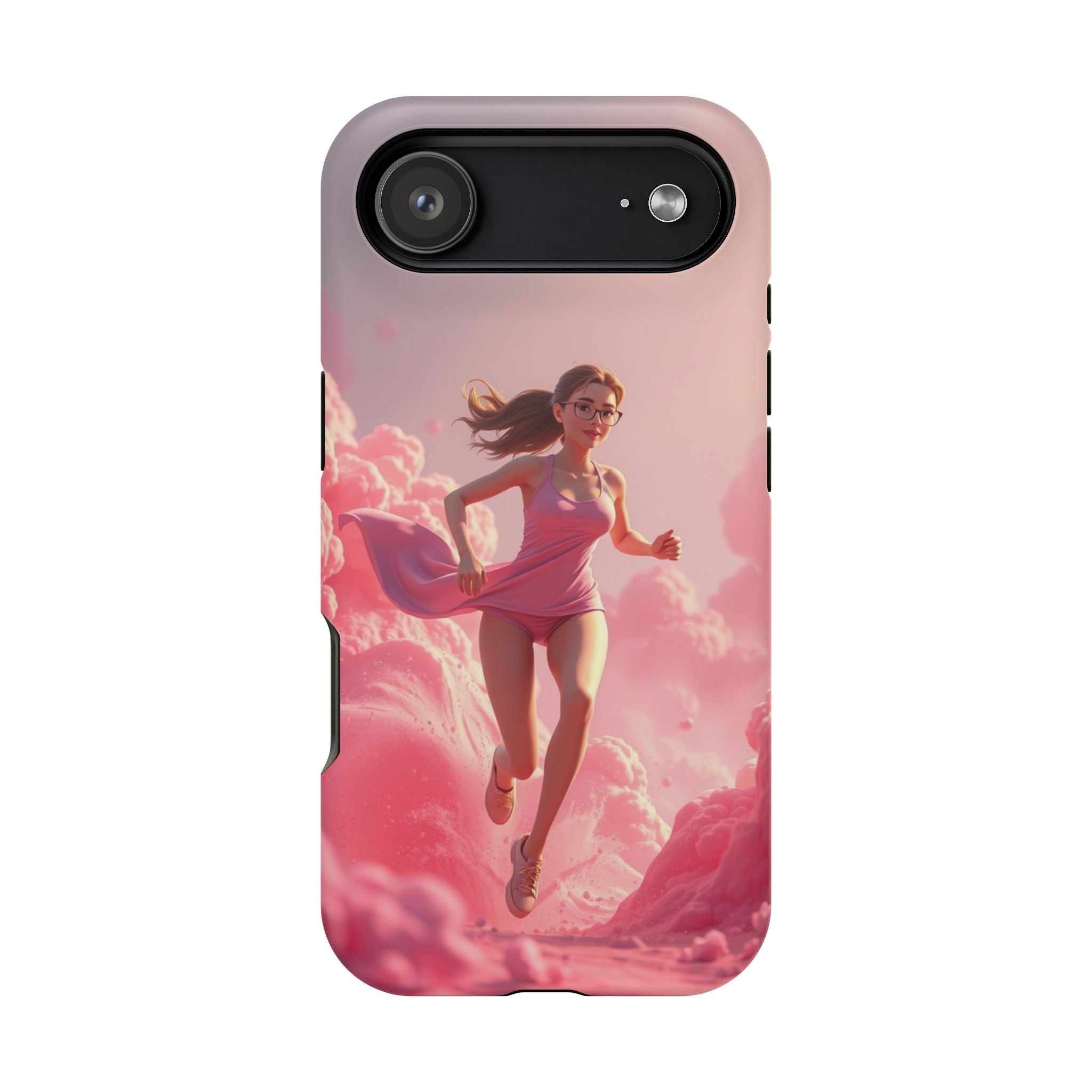 iPhone on Fumes 3D Digital Bold Modern Everyday Snap Case · iPhone Case