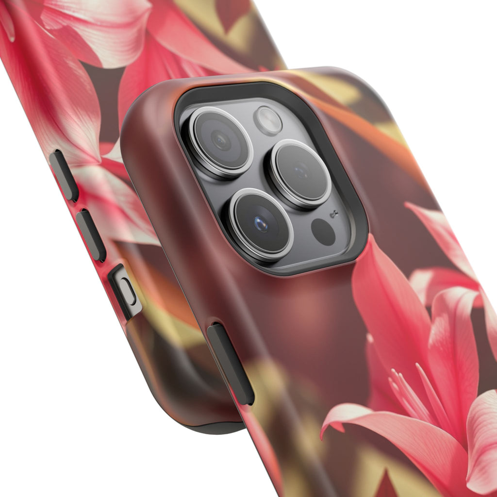 iPhone Radiant Jungle Floral Design Slim Everyday Designer Case · iPhone Case