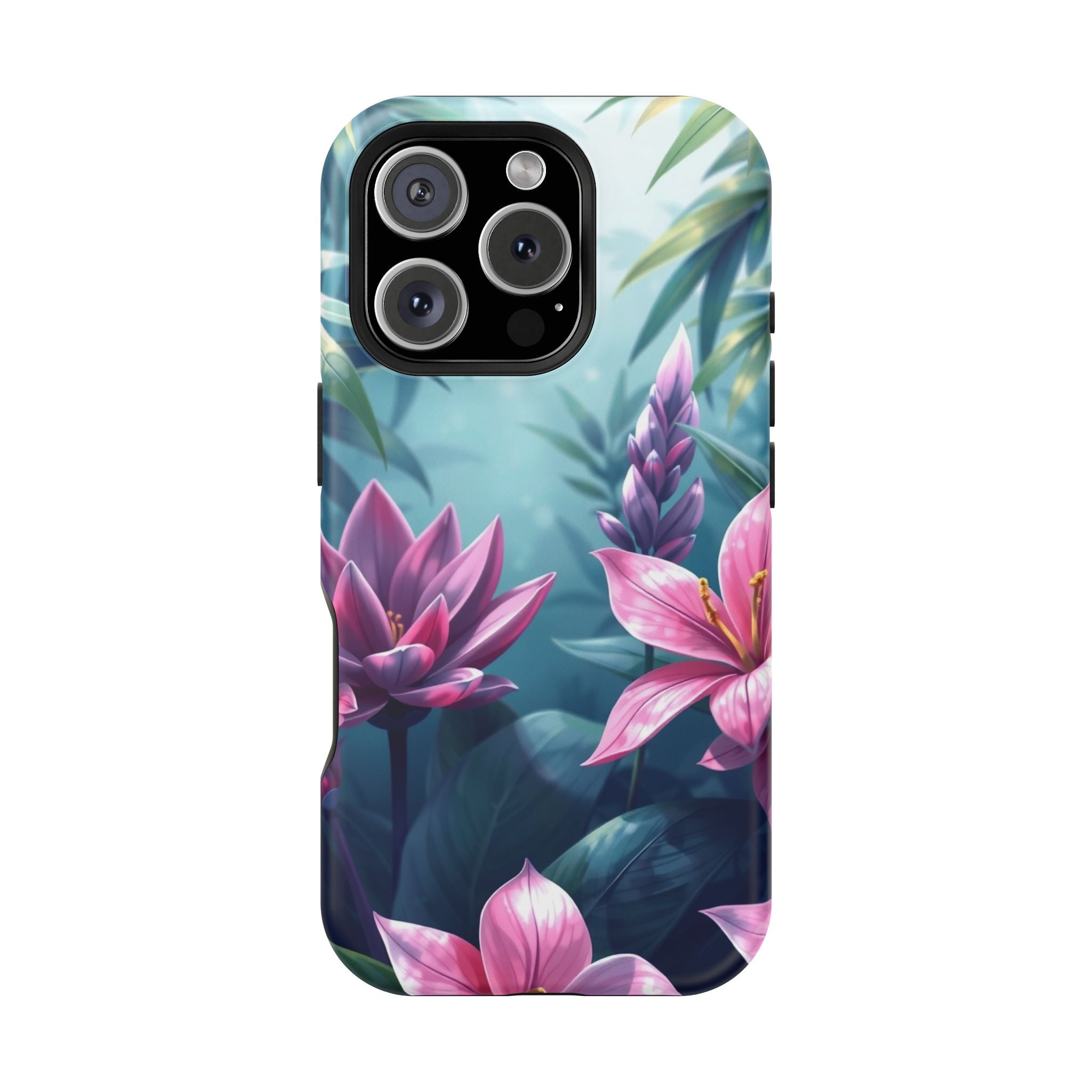 iPhone Indigo And Violet Jungle Floral Slim Everyday Designer Case · iPhone Case