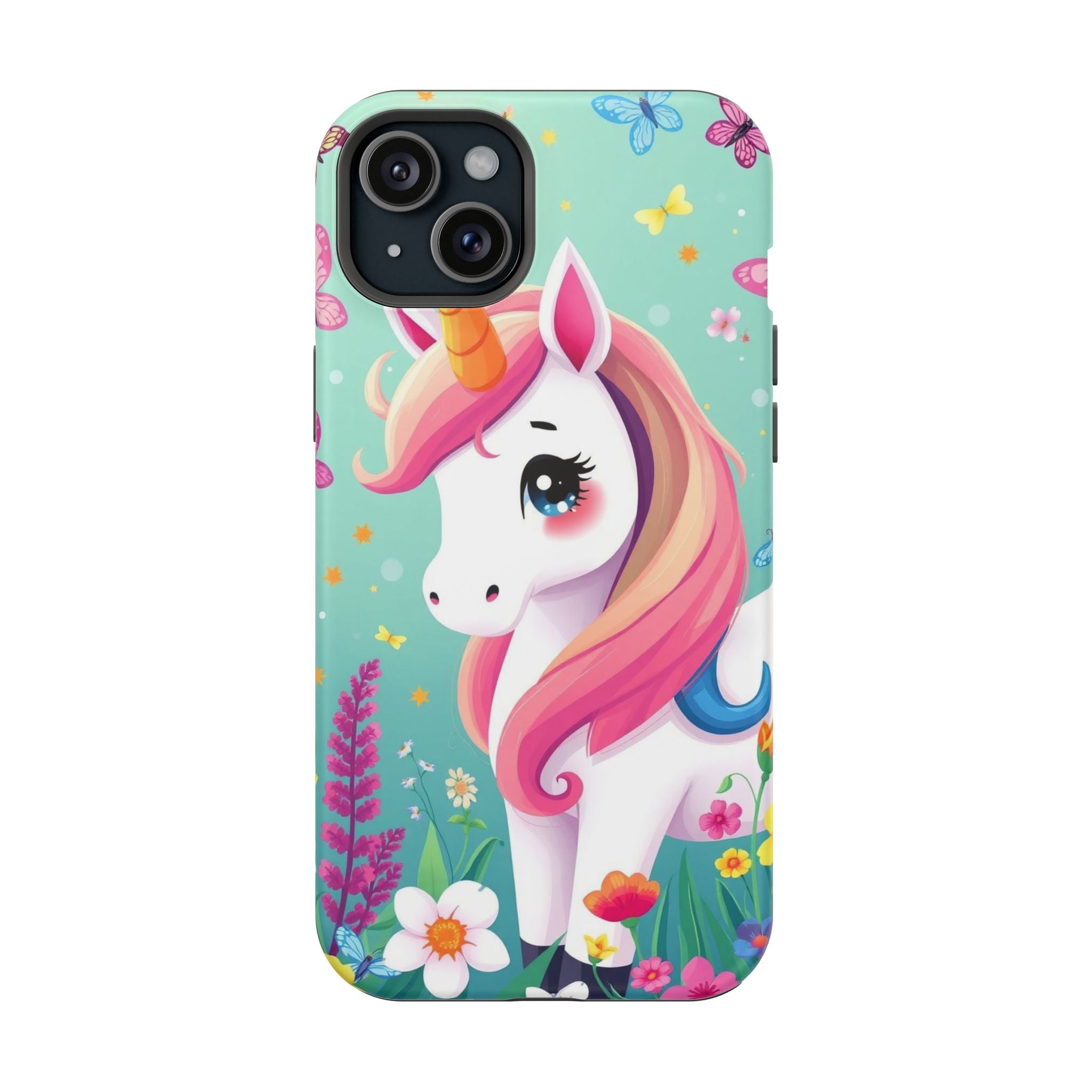 iPhone Dragonfly Unicorn Kids Fun iPhone Phone Case Gift Clean Minimal · iPhone
