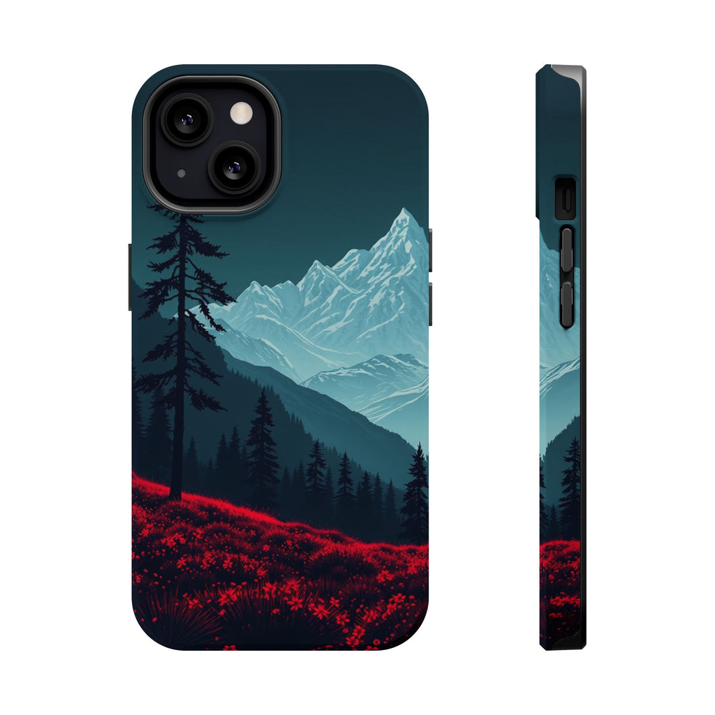 iPhone Vibrant Alpine Meadow Design 17 Slim Everyday Designer Case · iPhone Case