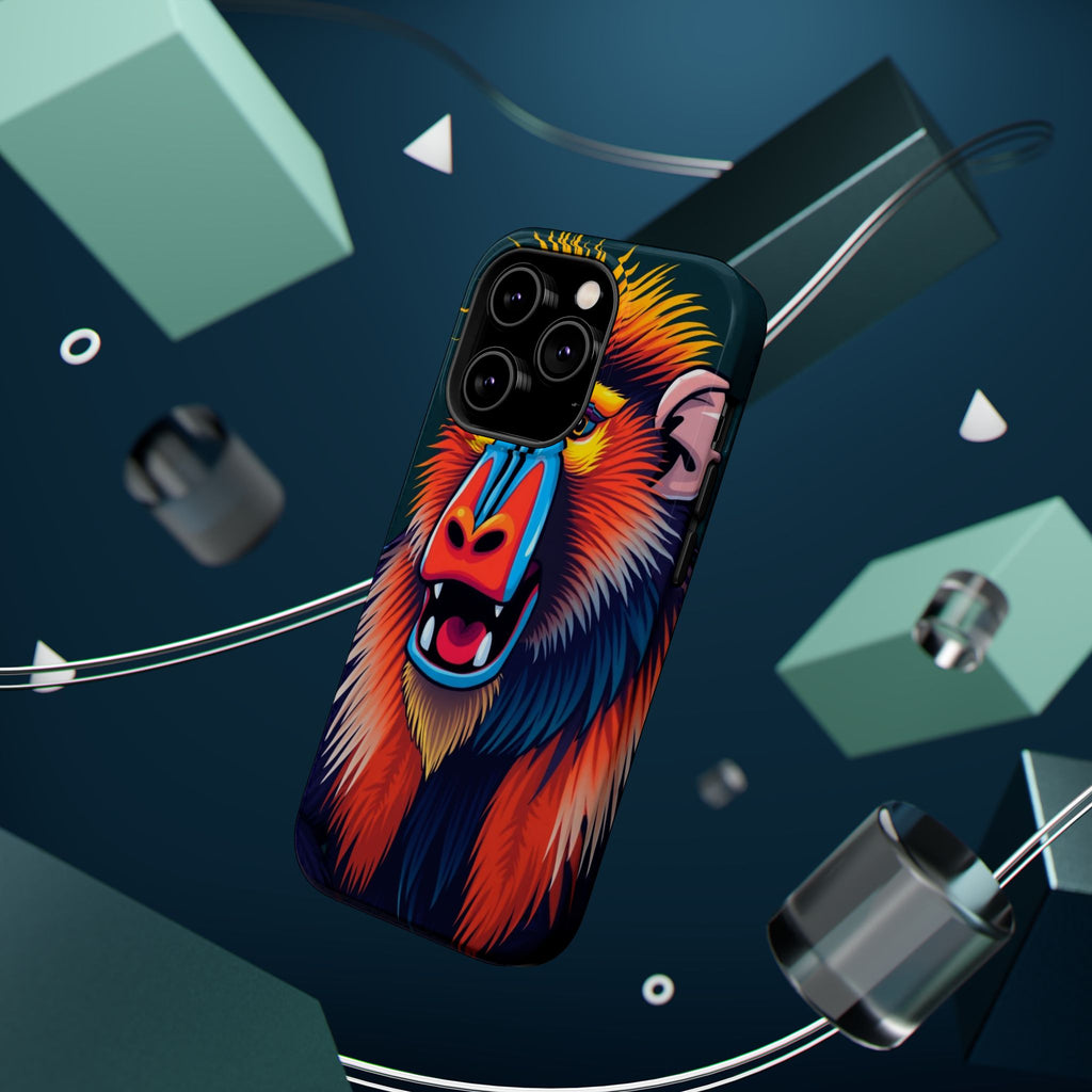iPhone Mandrill Colorful Face Kids Fun iPhone Phone Case Gift Slim · iPhone Case