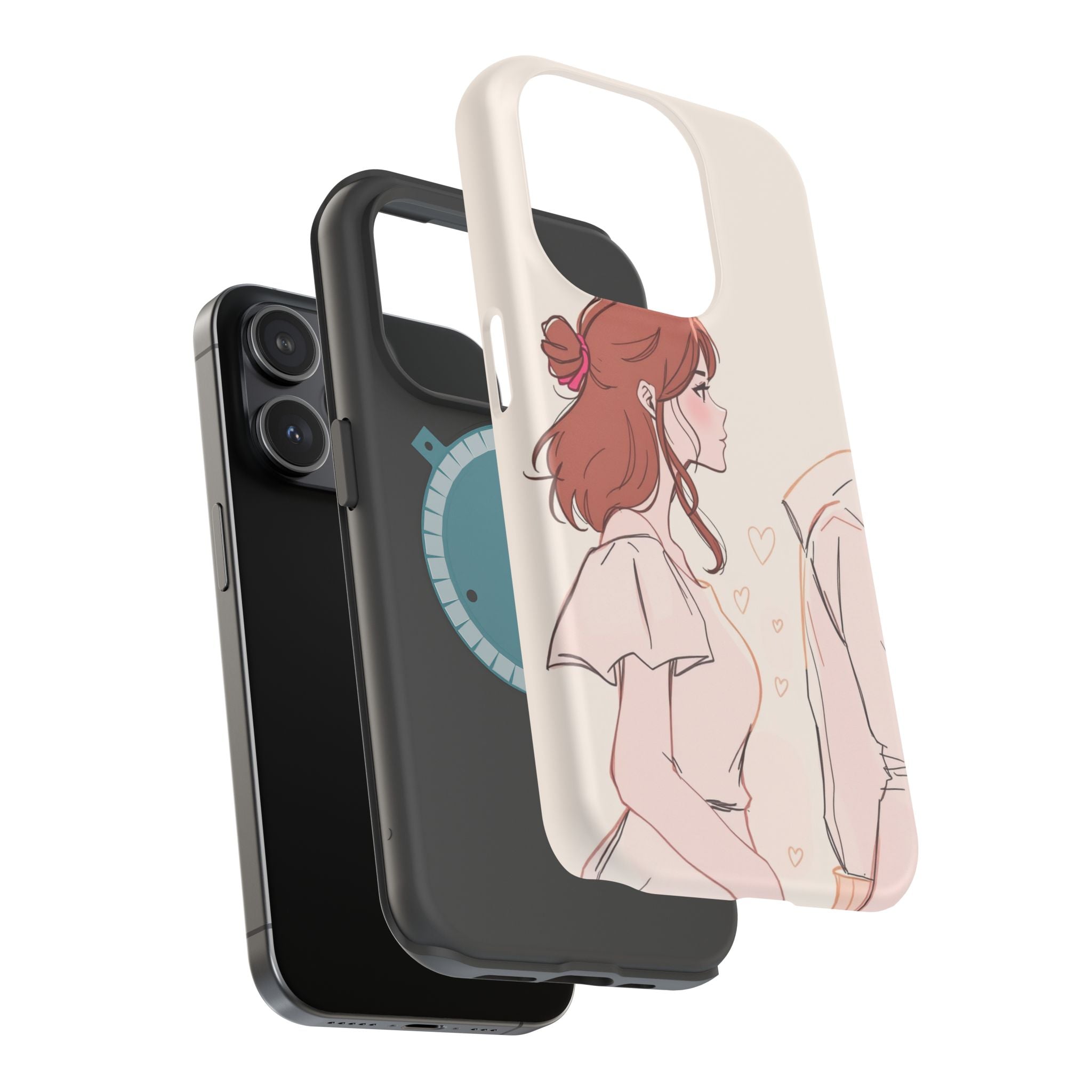 iPhone Serene Main Character Moment Design Slim Everyday Designer Case · iPhone
