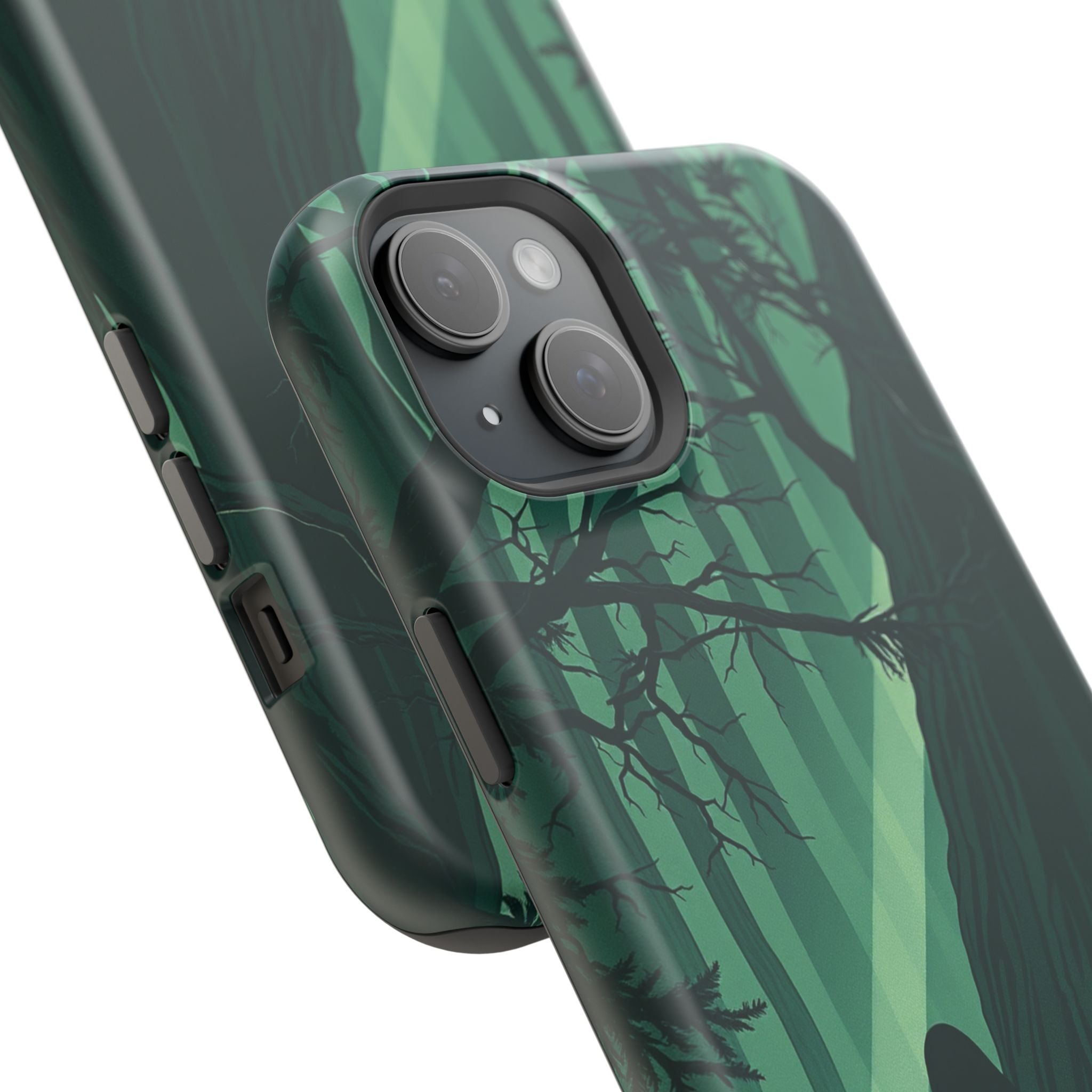 iPhone Sage And Ivory Dark Forest Spirits Slim Everyday Designer Case · iPhone C