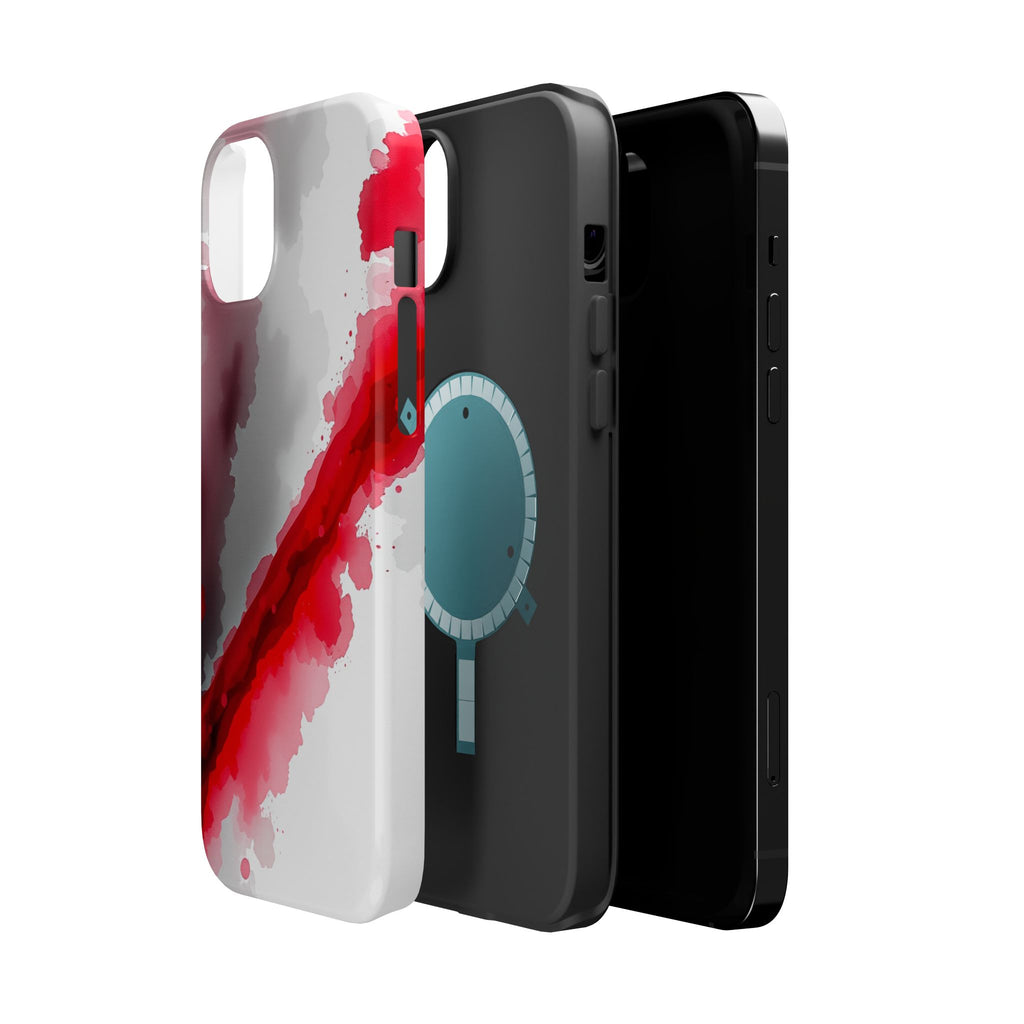 iPhone Carbon Fiber Weave Vibrant Watercolor Slim iPhone Everyday · iPhone Case