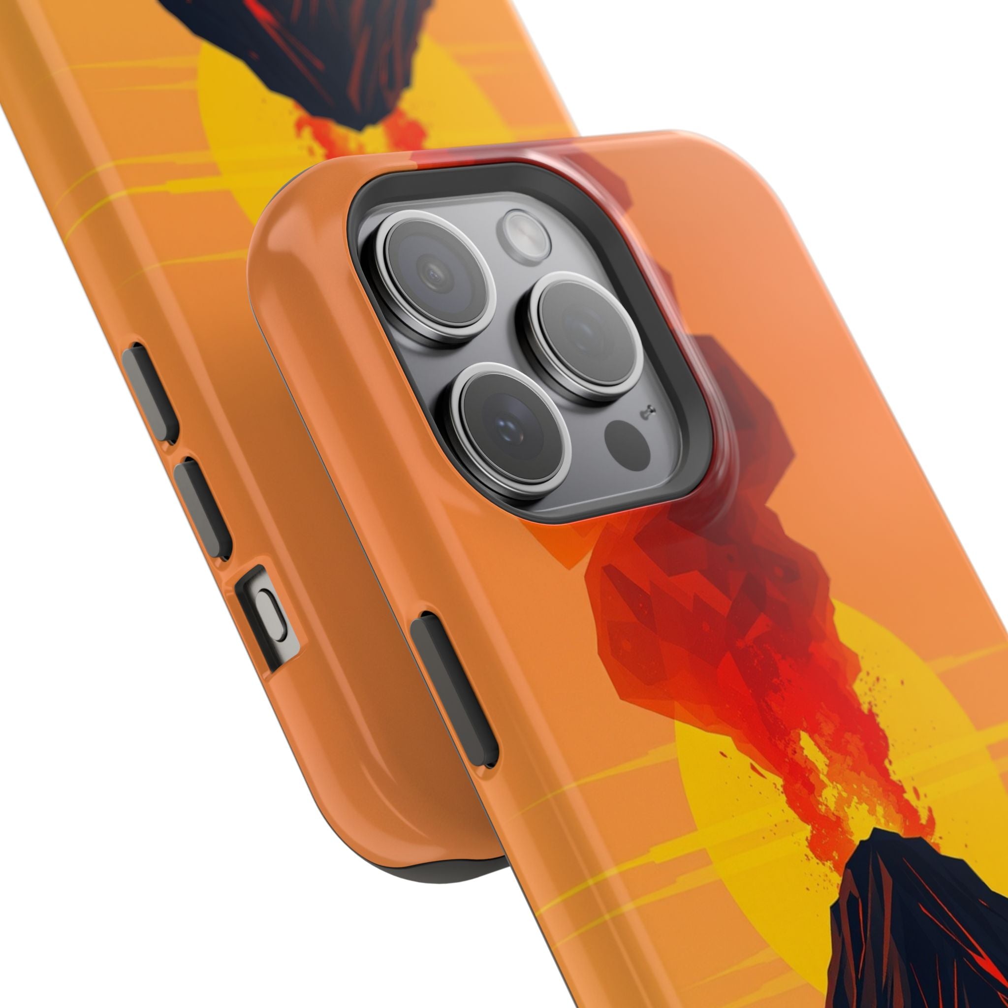 iPhone Vibrant Volcanic Eruption Design Slim Everyday iPhone Designer · iPhone C