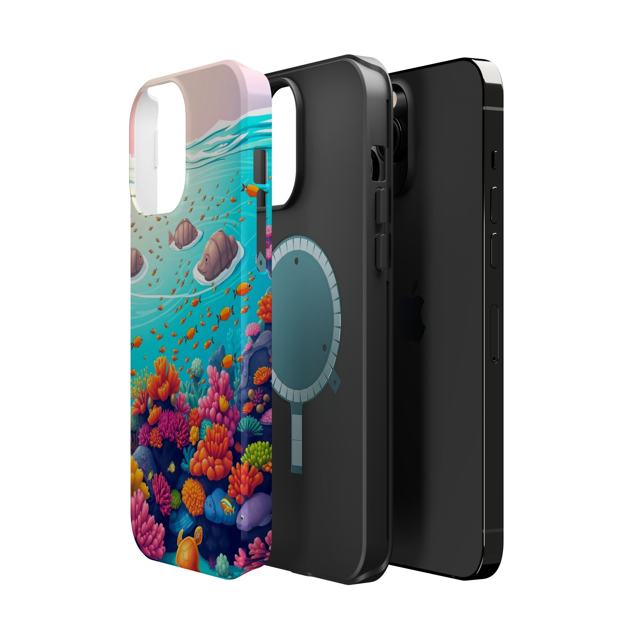 iPhone Coral Reef Panorama Kids Fun Phone Case Gift Slim Snap Case · iPhone Case