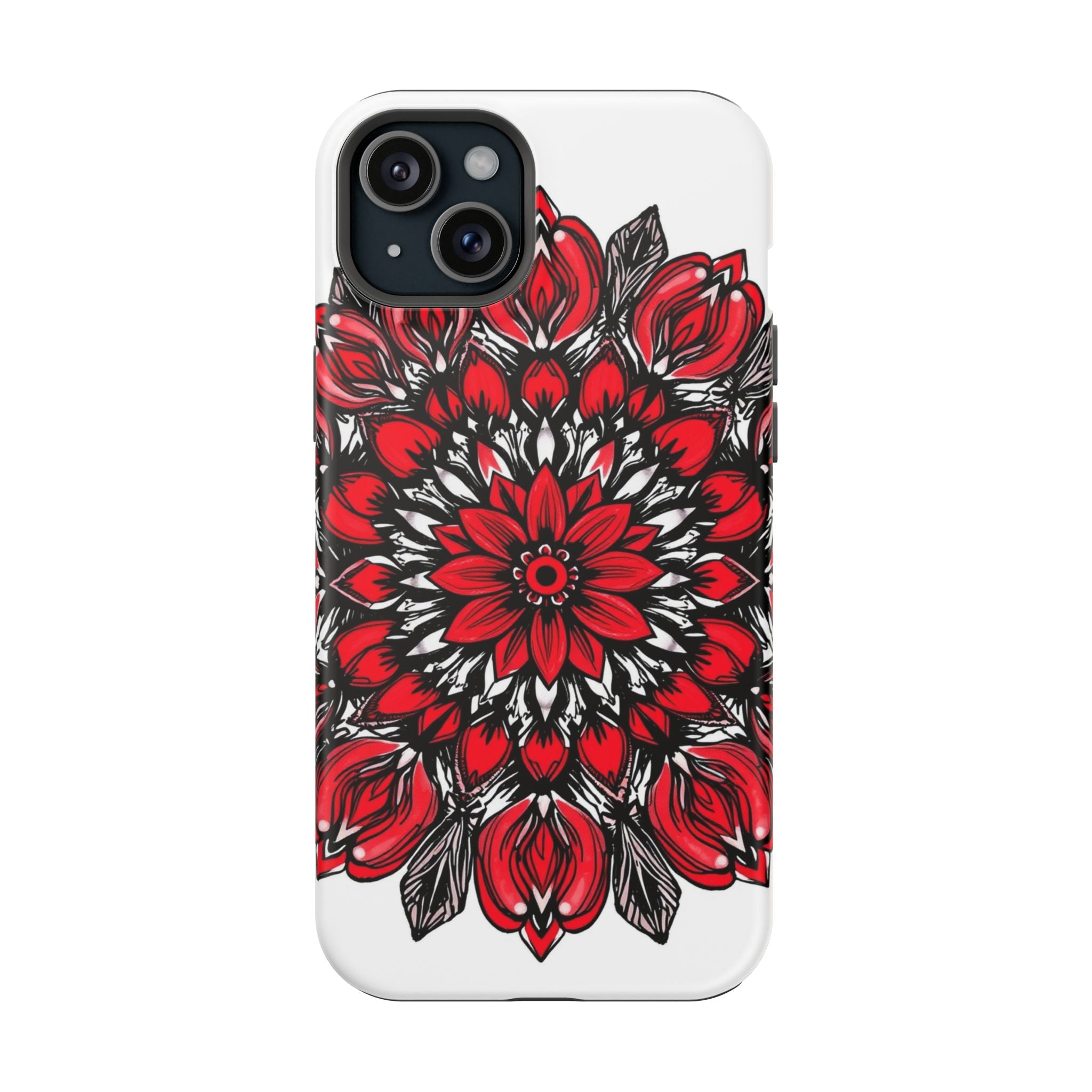 iPhone Floral Mandala Hand-Drawn Sketch Slim Everyday iPhone Designer · iPhone C