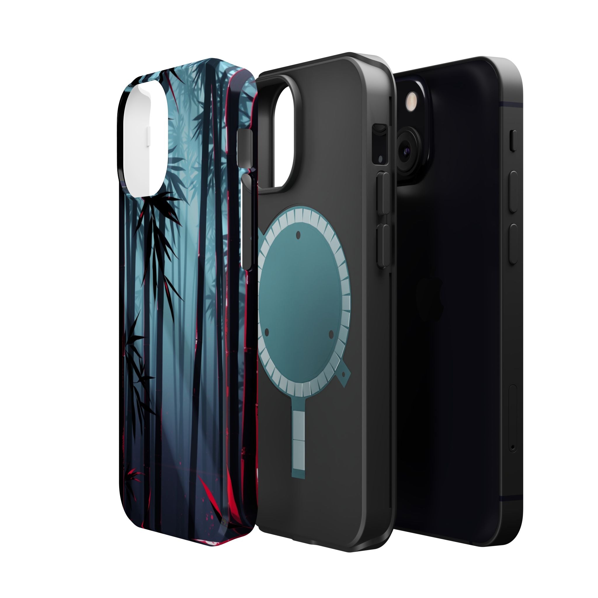 iPhone Bamboo Grove Holographic Iridescent Slim iPhone Everyday · iPhone Case