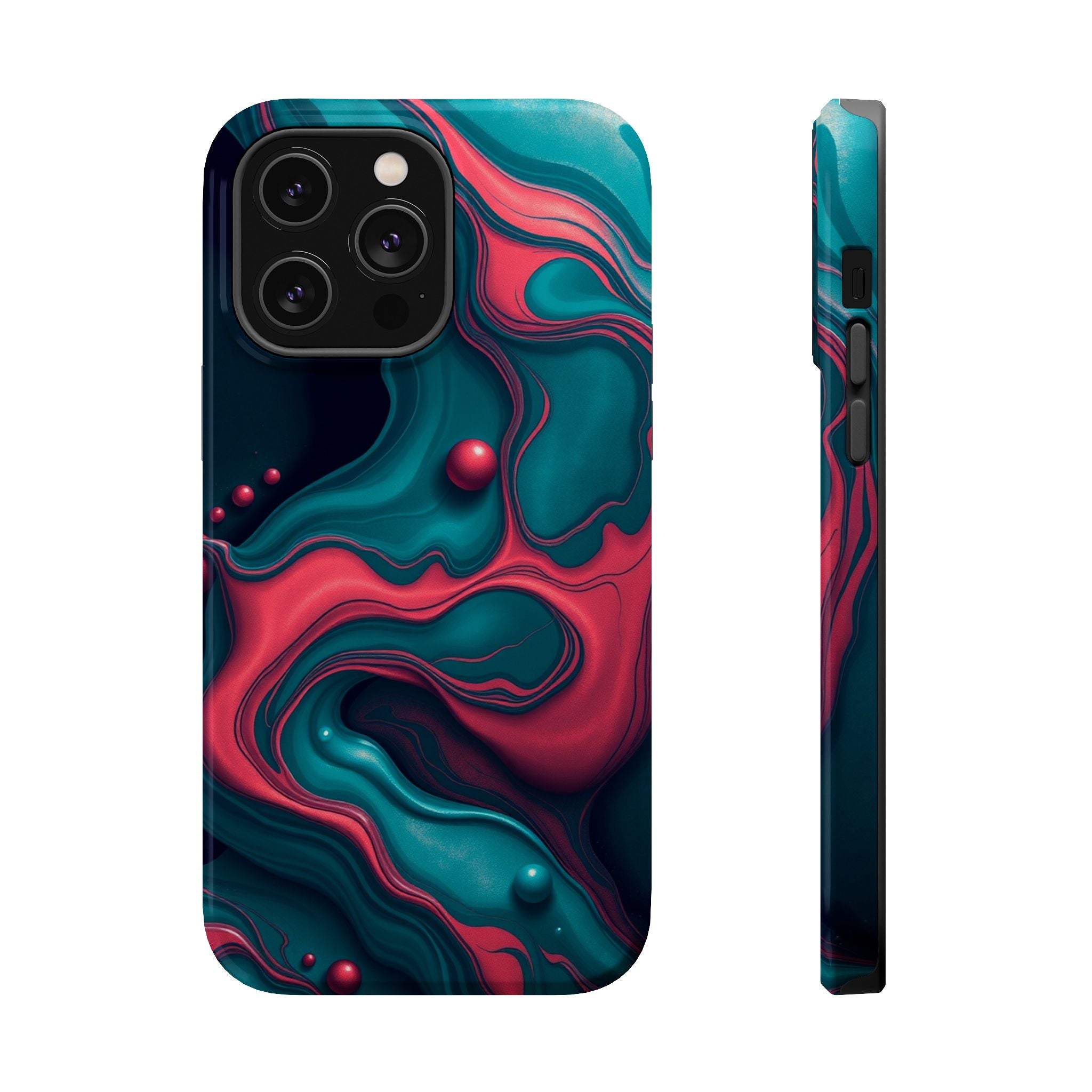 iPhone Fluid Art Electric Slim Everyday Designer Case · iPhone Case Soft Finish