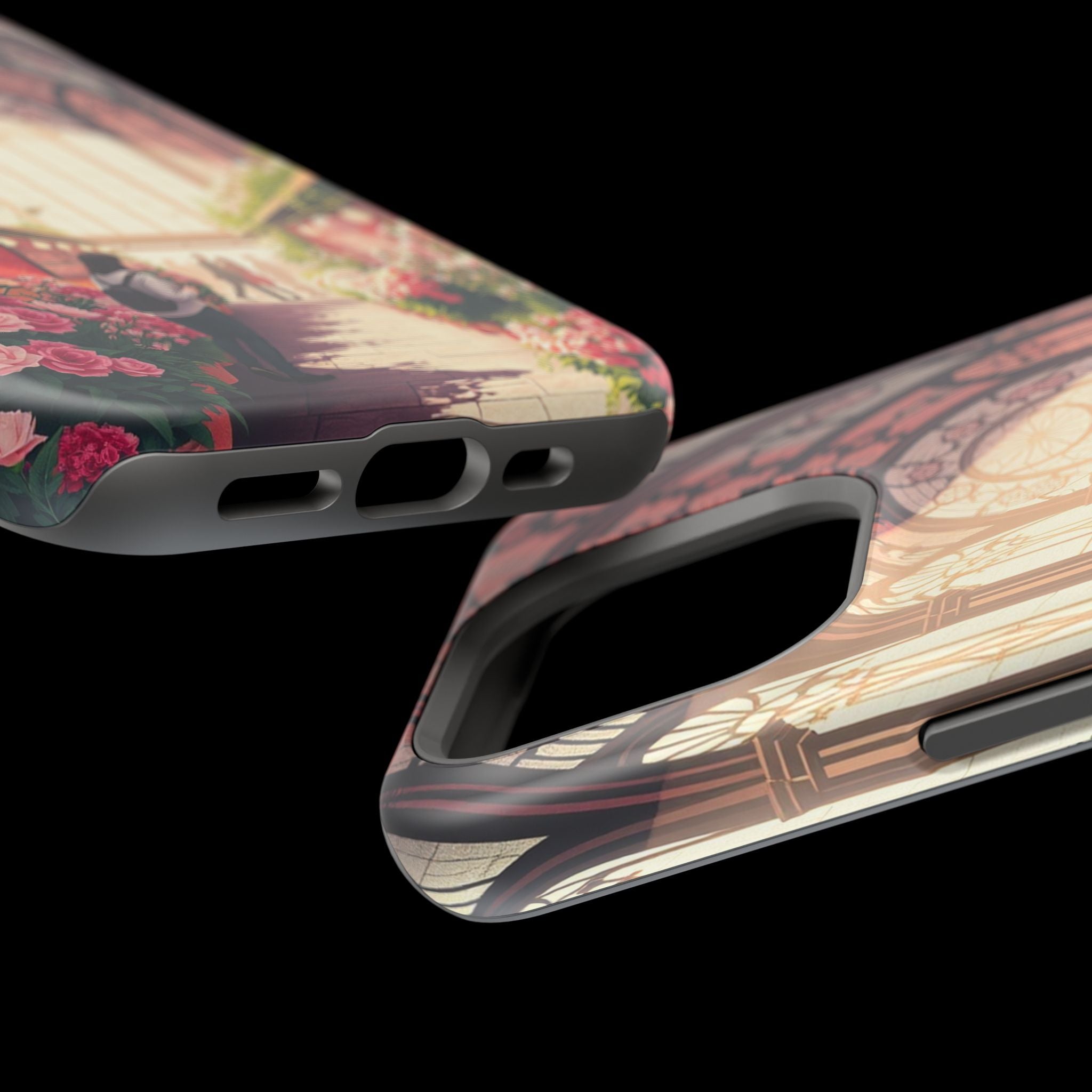 iPhone Flower Market Stained Glass Bold Modern Everyday Snap Case · iPhone Case