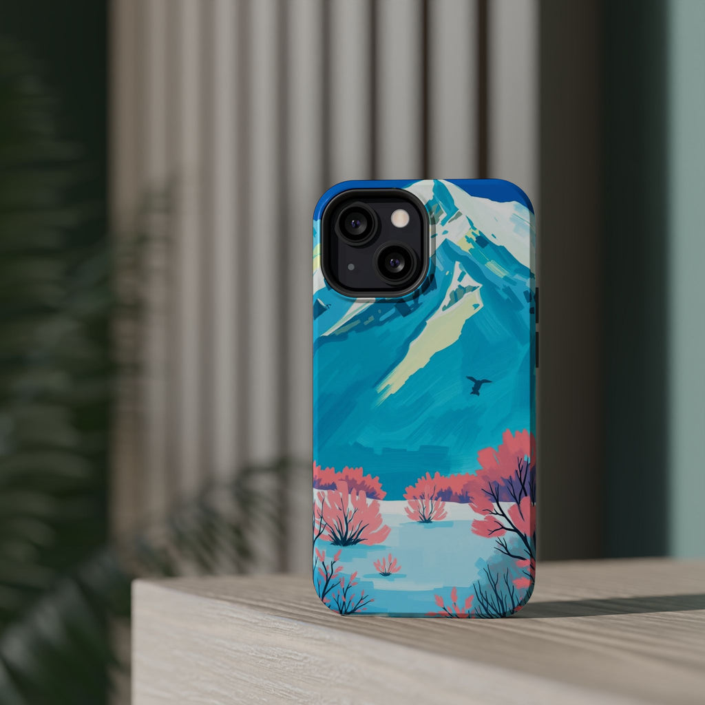 iPhone Snow Field Electric Art Slim Everyday Designer Case · iPhone Case