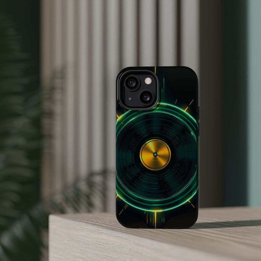 iPhone Dreamy Record Vinyl Spin Design Slim Everyday Designer Case · iPhone Case