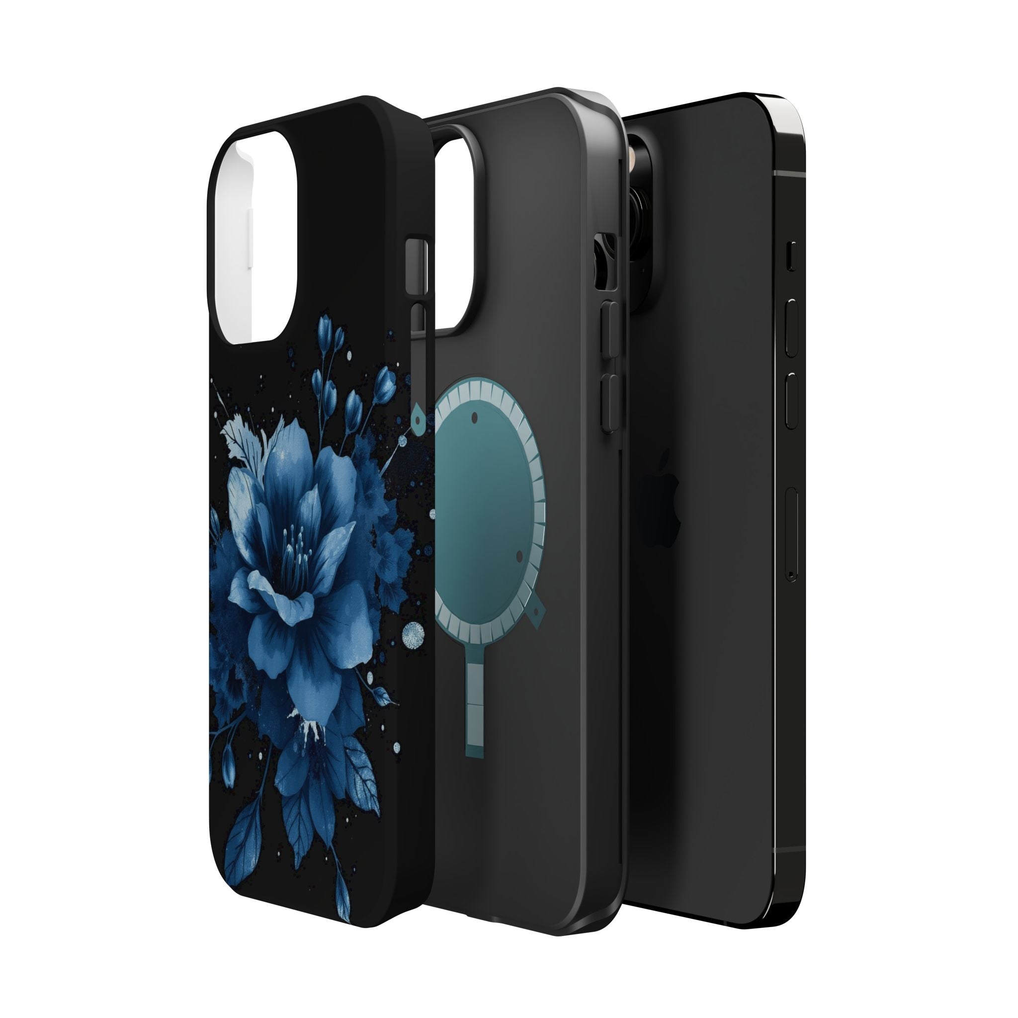 iPhone Serene Floral Watercolor Splash Design Slim Everyday Designer · iPhone Ca