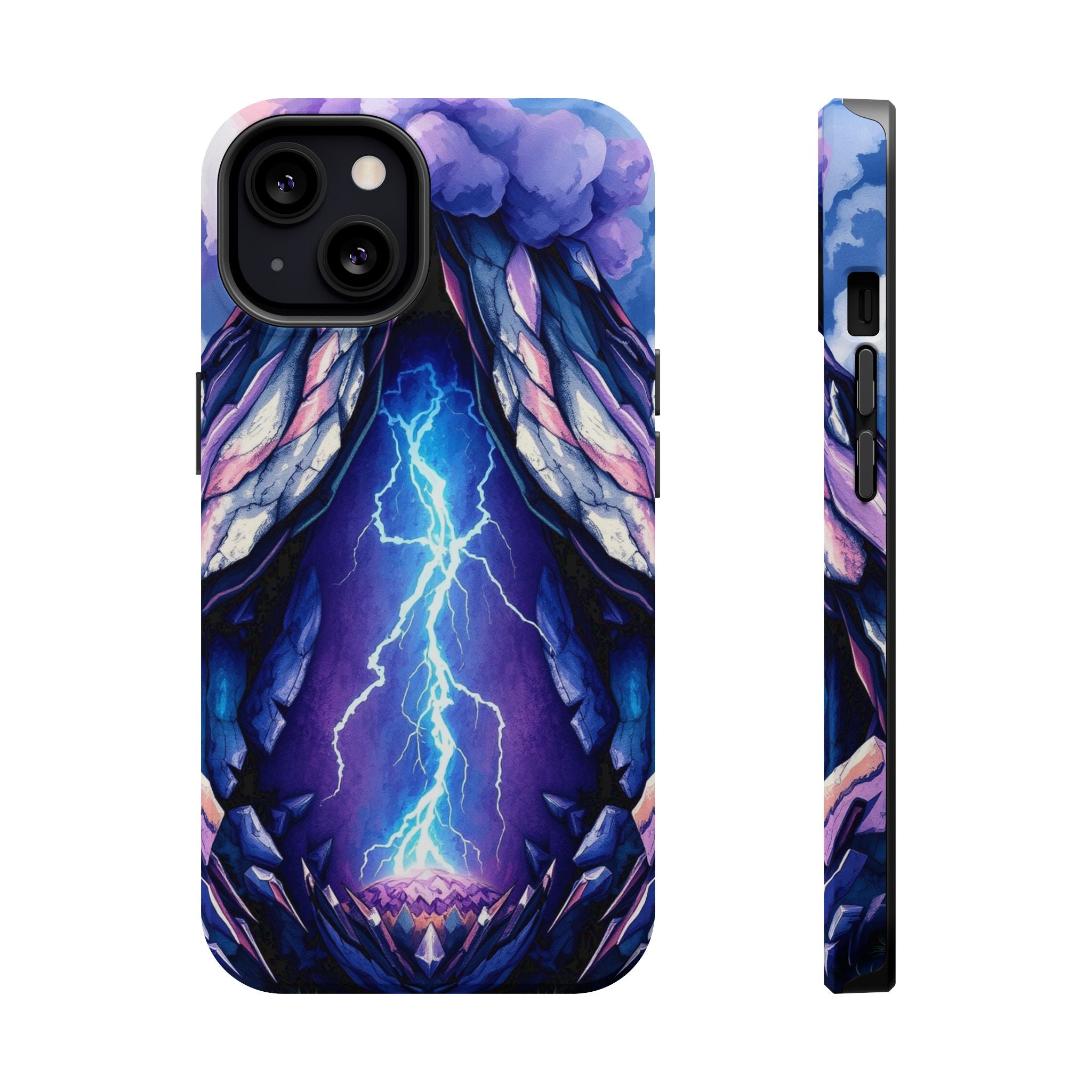 iPhone Hatching Storm Vibrant Watercolor Slim Everyday iPhone Designer · iPhone