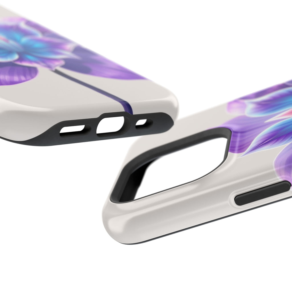 iPhone Dreamy Neon Floral Design 10 Slim Everyday Designer Case · iPhone Case