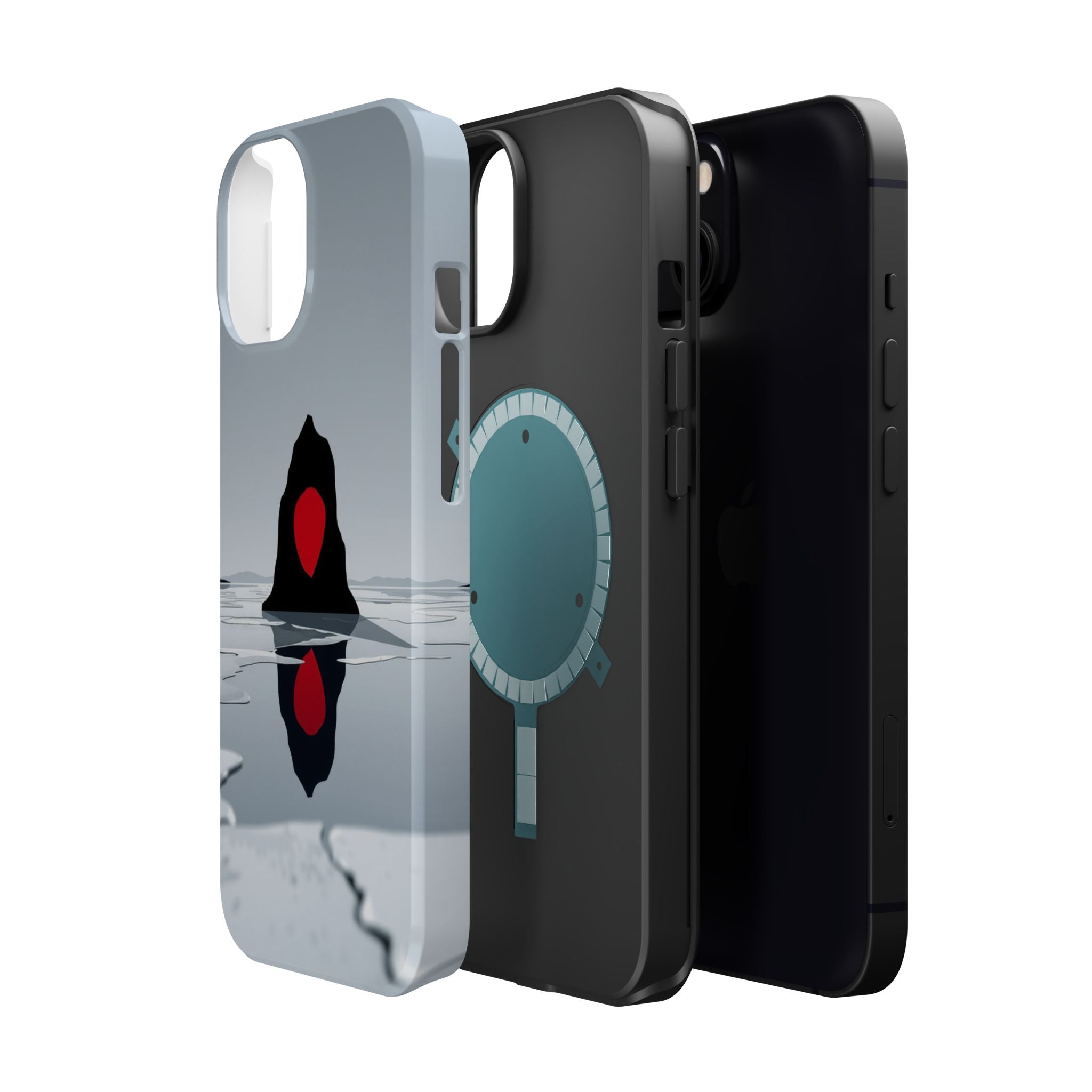 iPhone Salt Flat Mirror Electric Art Slim Everyday iPhone 12 Designer · iPhone C