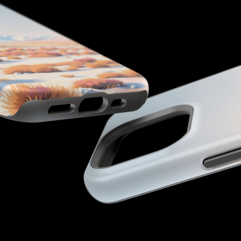 iPhone Vibrant Arctic Tundra Design Slim Everyday Designer Case · iPhone Case