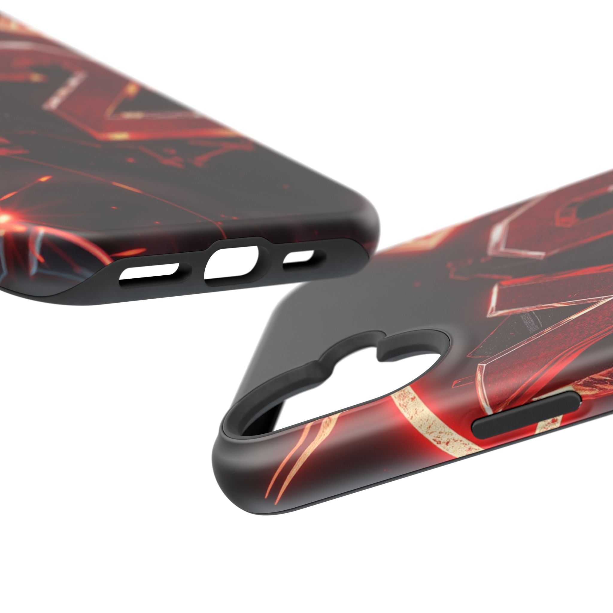 iPhone Y2K Holographic Bold Art Slim Everyday Designer Case · iPhone Case