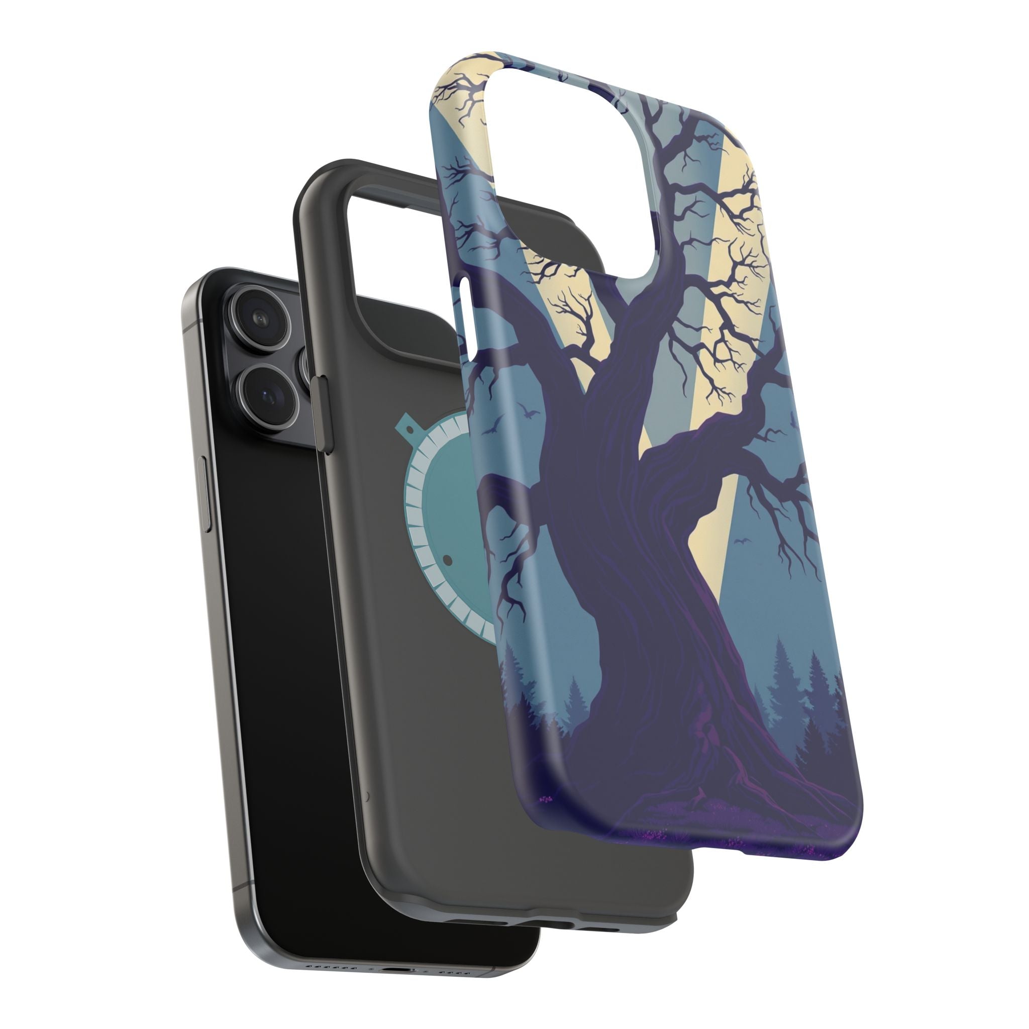 iPhone Twisted Tree Vintage Retro Poster Slim Everyday Designer Case · iPhone Ca