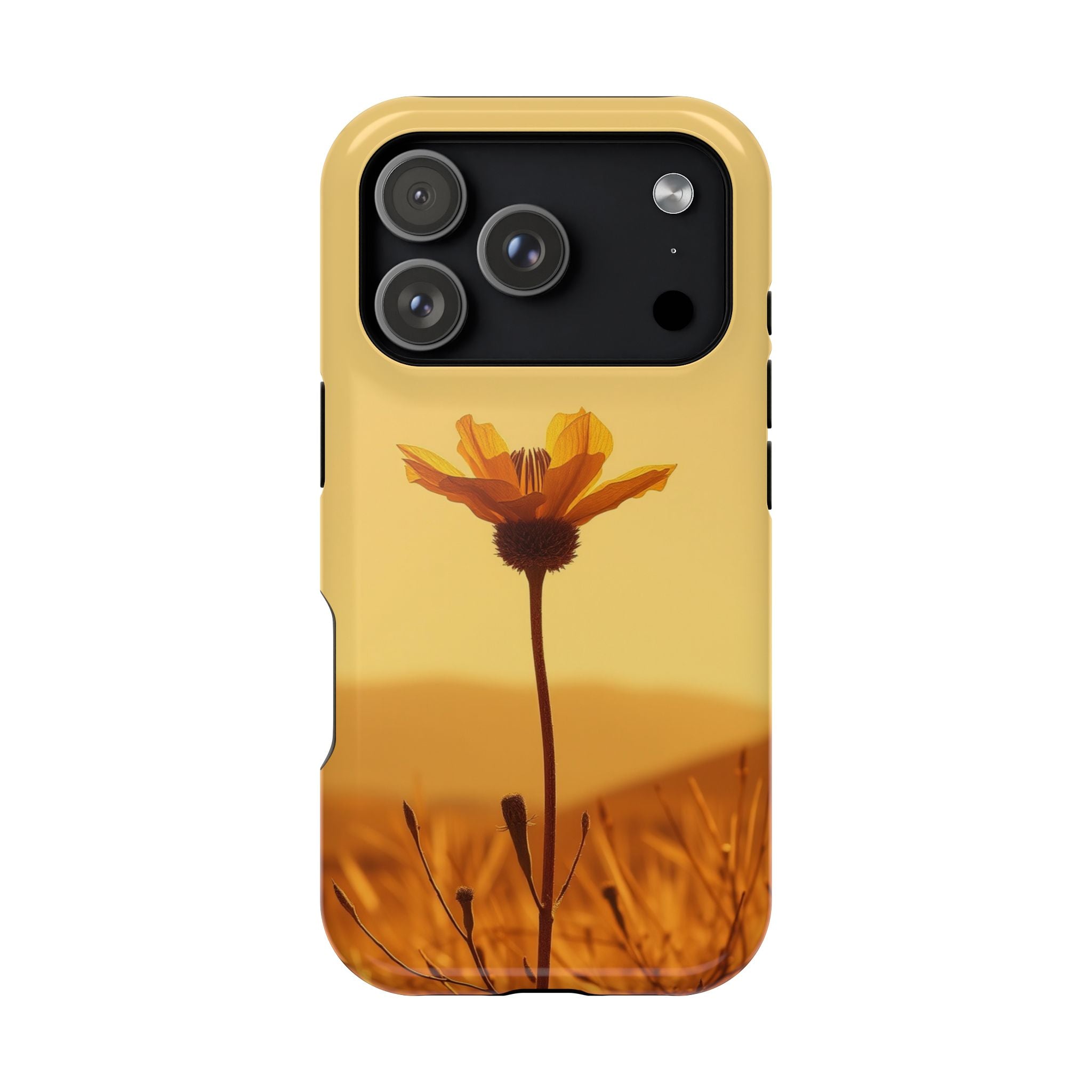iPhone Desert Flower Cinematic Art Bold Modern Everyday Snap Case · iPhone Case