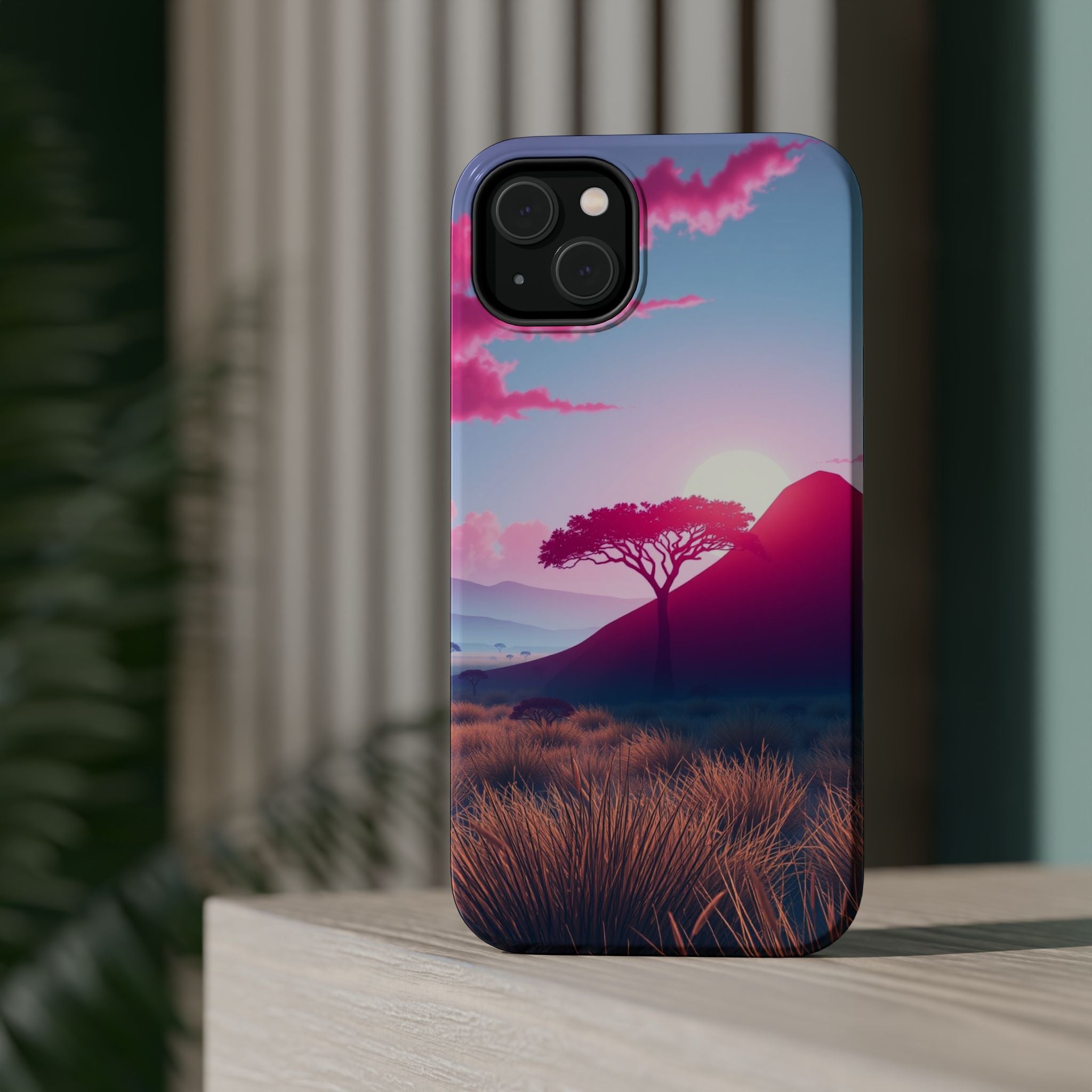 iPhone Savanna Horizon Dreamy Ethereal Slim Everyday Designer Case · iPhone Case