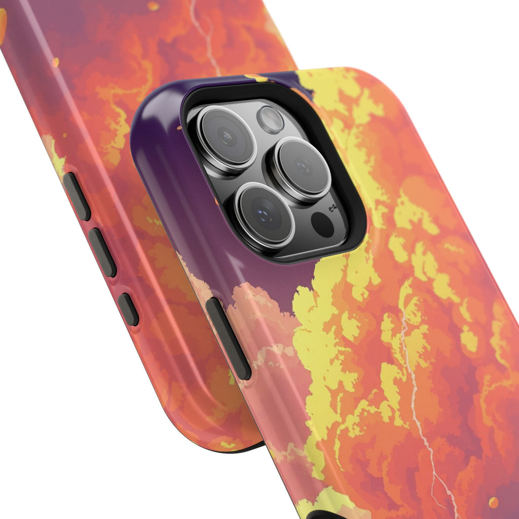 iPhone Sunset Amber And Peach Petal Storm Slim iPhone Everyday Designer · iPhone