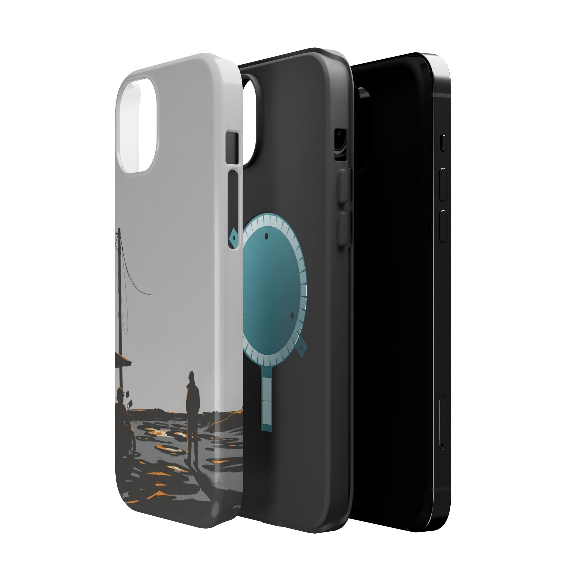 iPhone Weekend Mode On Hand-Drawn Sketch Slim Everyday Designer Case · iPhone Ca