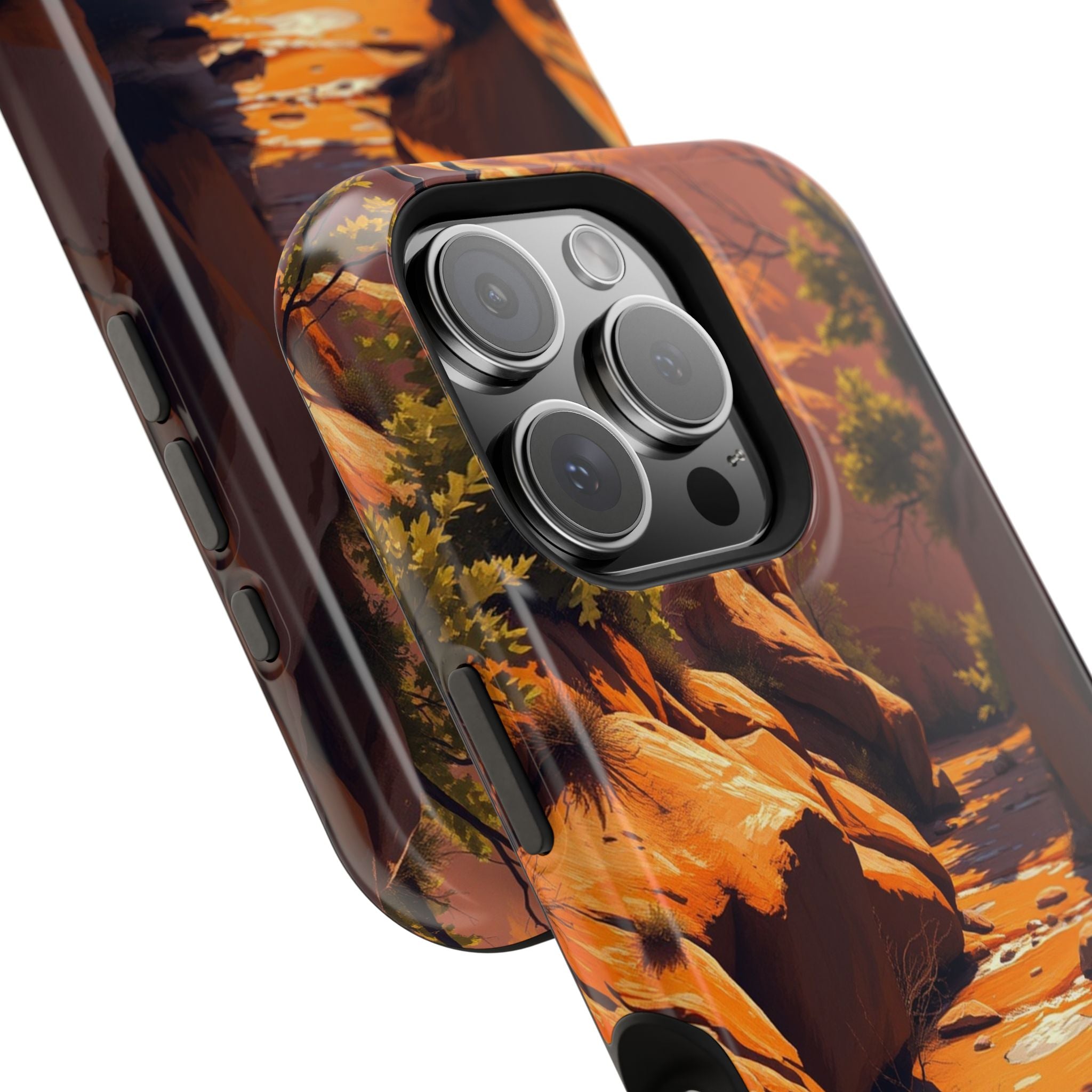 iPhone Spring Creek Bold Art Slim Everyday Designer Case · iPhone Case