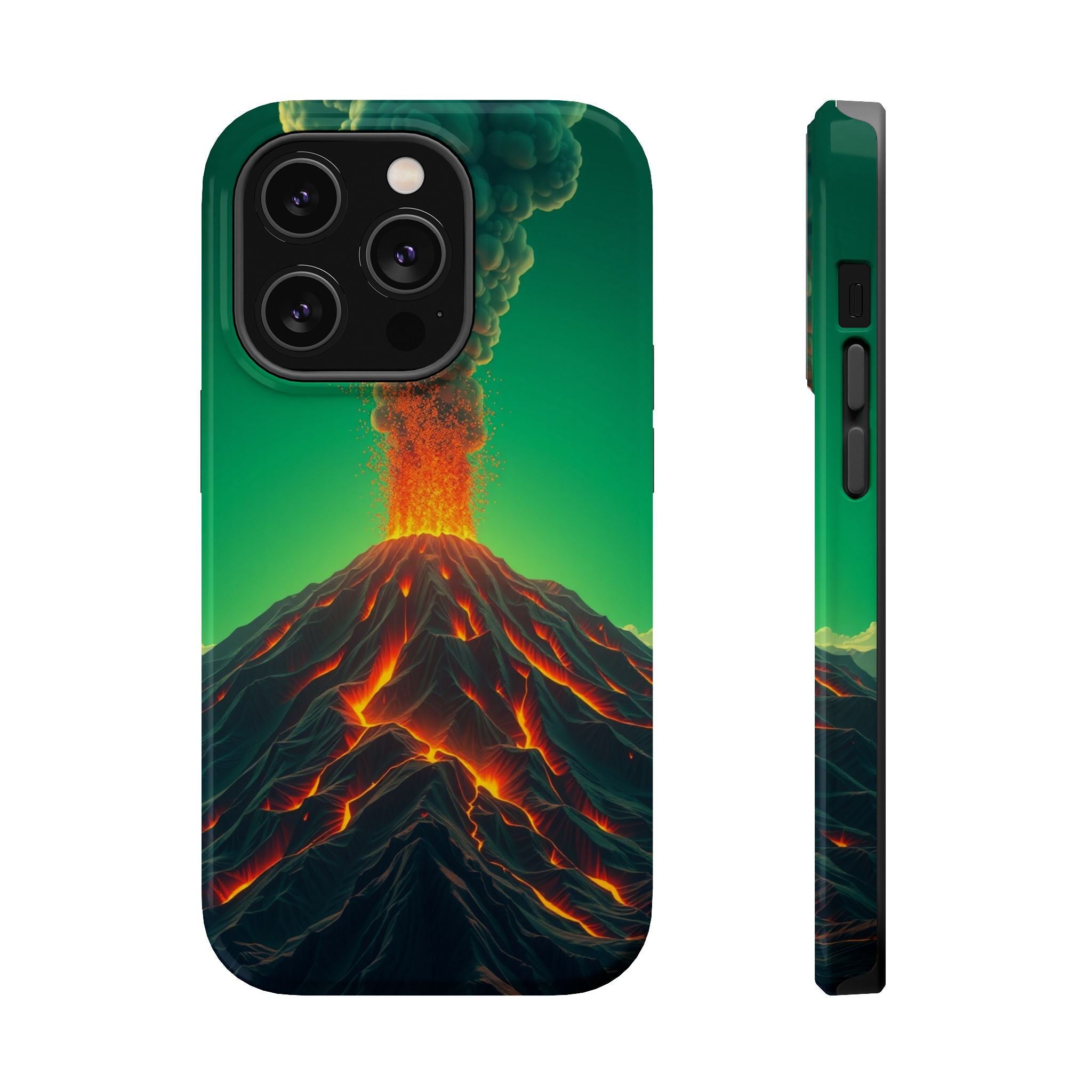 iPhone Dreamy Volcanic Eruption Design Slim Everyday Designer Case · iPhone Case