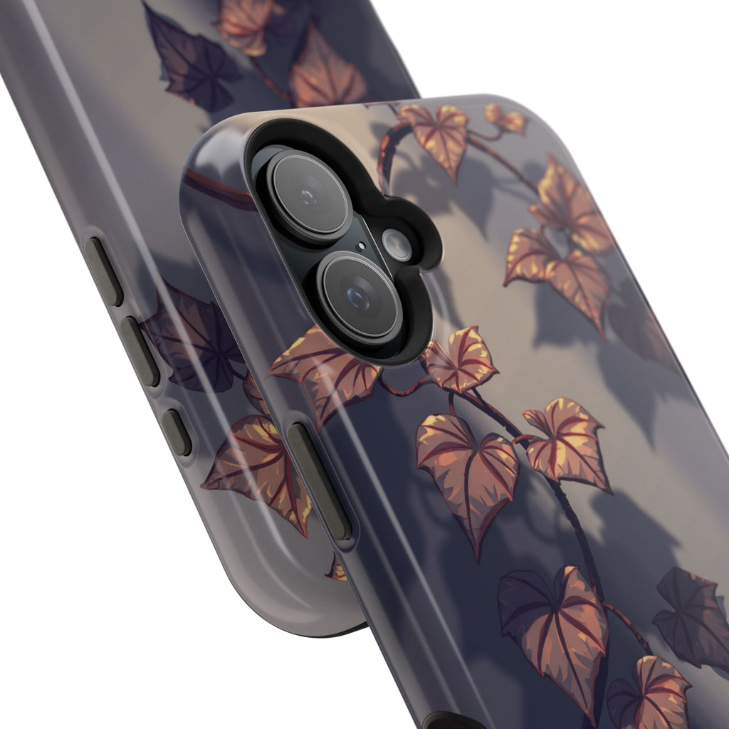 iPhone Charcoal And Copper Art Nouveau Vine Soft iPhone 13 Finish · iPhone Case