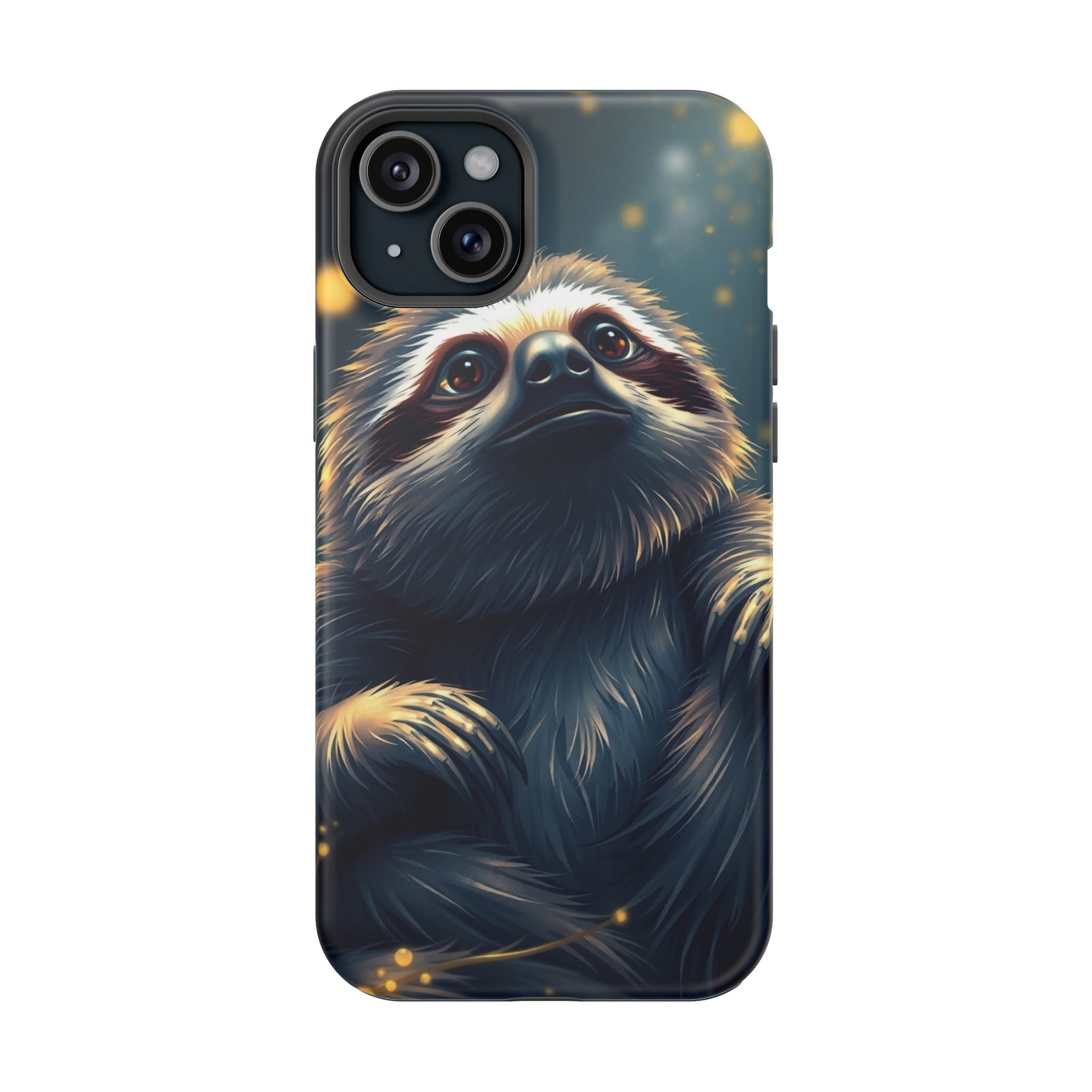 iPhone Vibrant Cozy Sloth Mode Design Slim Everyday Designer Case · iPhone Case