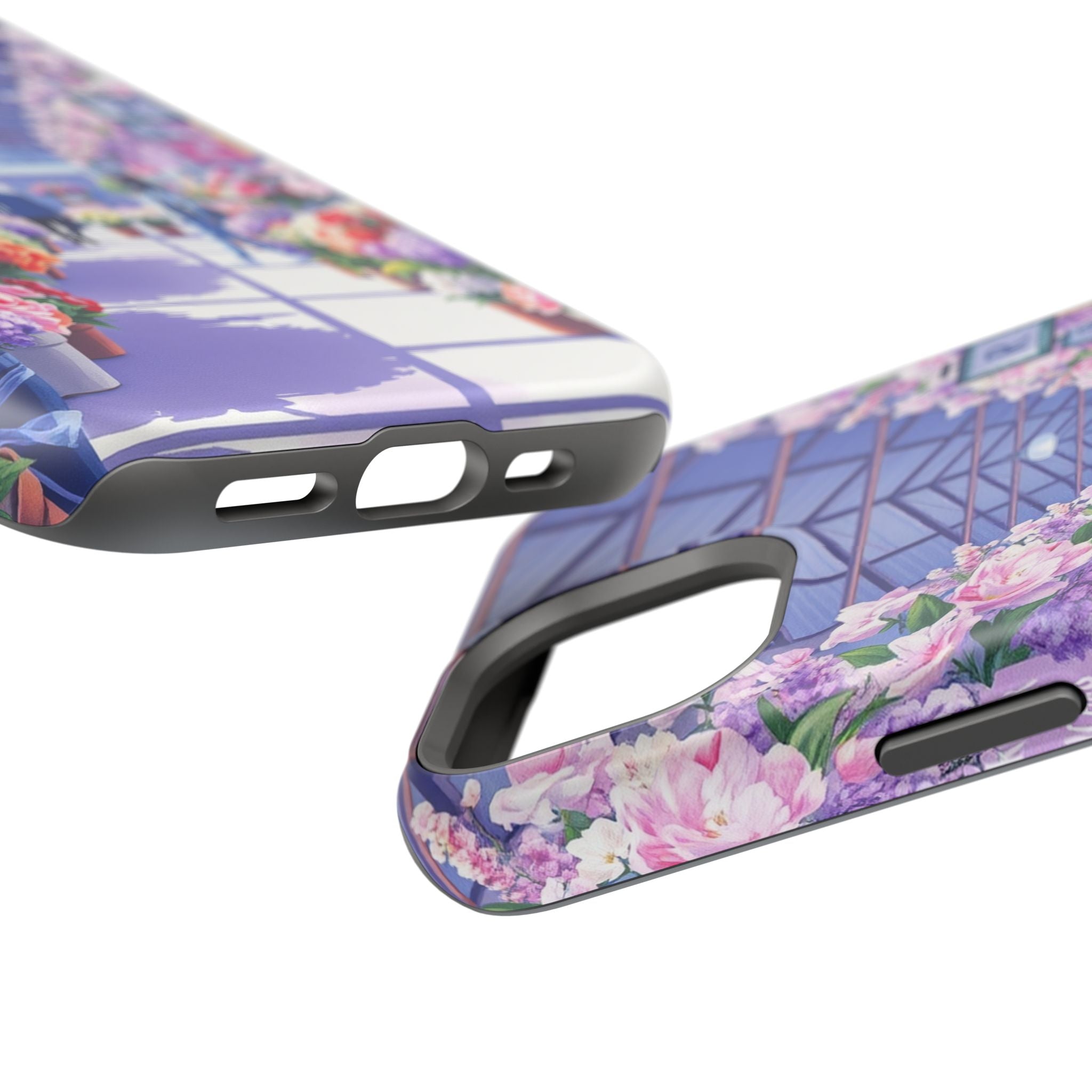 iPhone Flower Market Cinematic Art Clean Minimal Snap Cas Slim Snap Case · iPhon