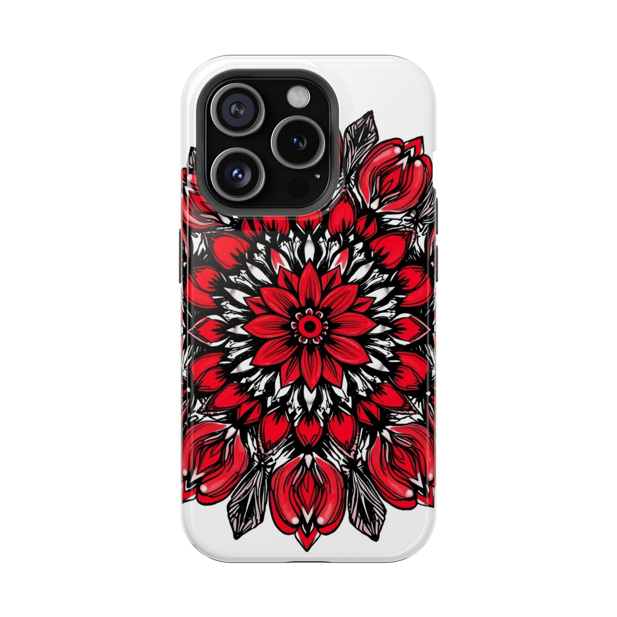 iPhone Floral Mandala Hand-Drawn Sketch Slim Everyday iPhone Designer · iPhone C