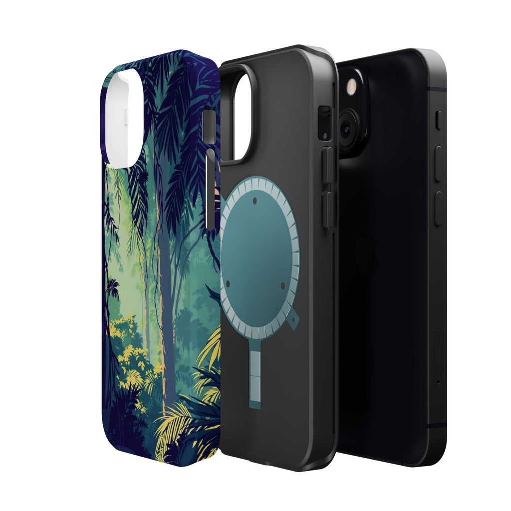iPhone Mint And Blush Rainforest Canopy Slim Everyday iPhone Designer · iPhone C