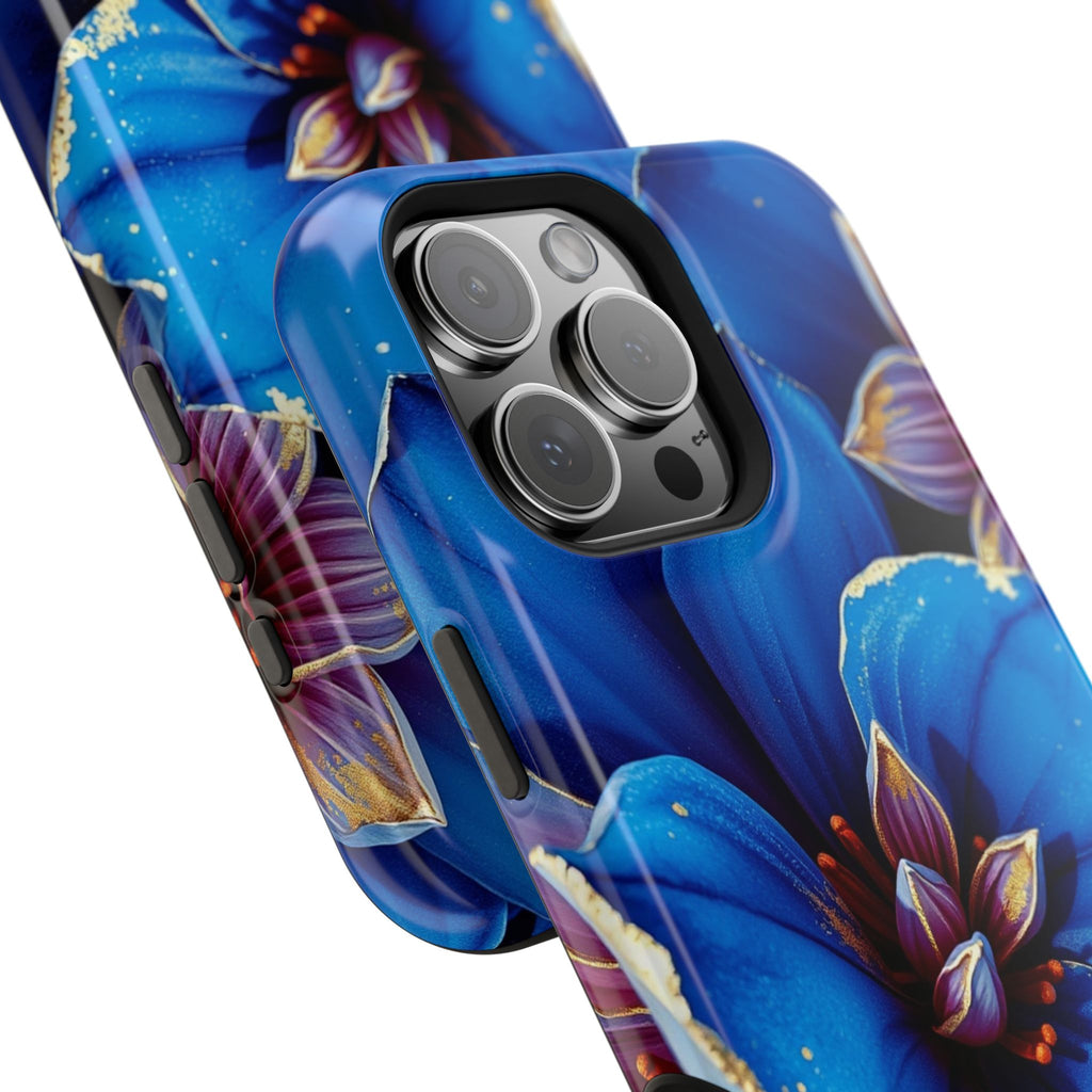 iPhone Floral Gold Foil Serene Design Slim Snap Case Ga · iPhone Case