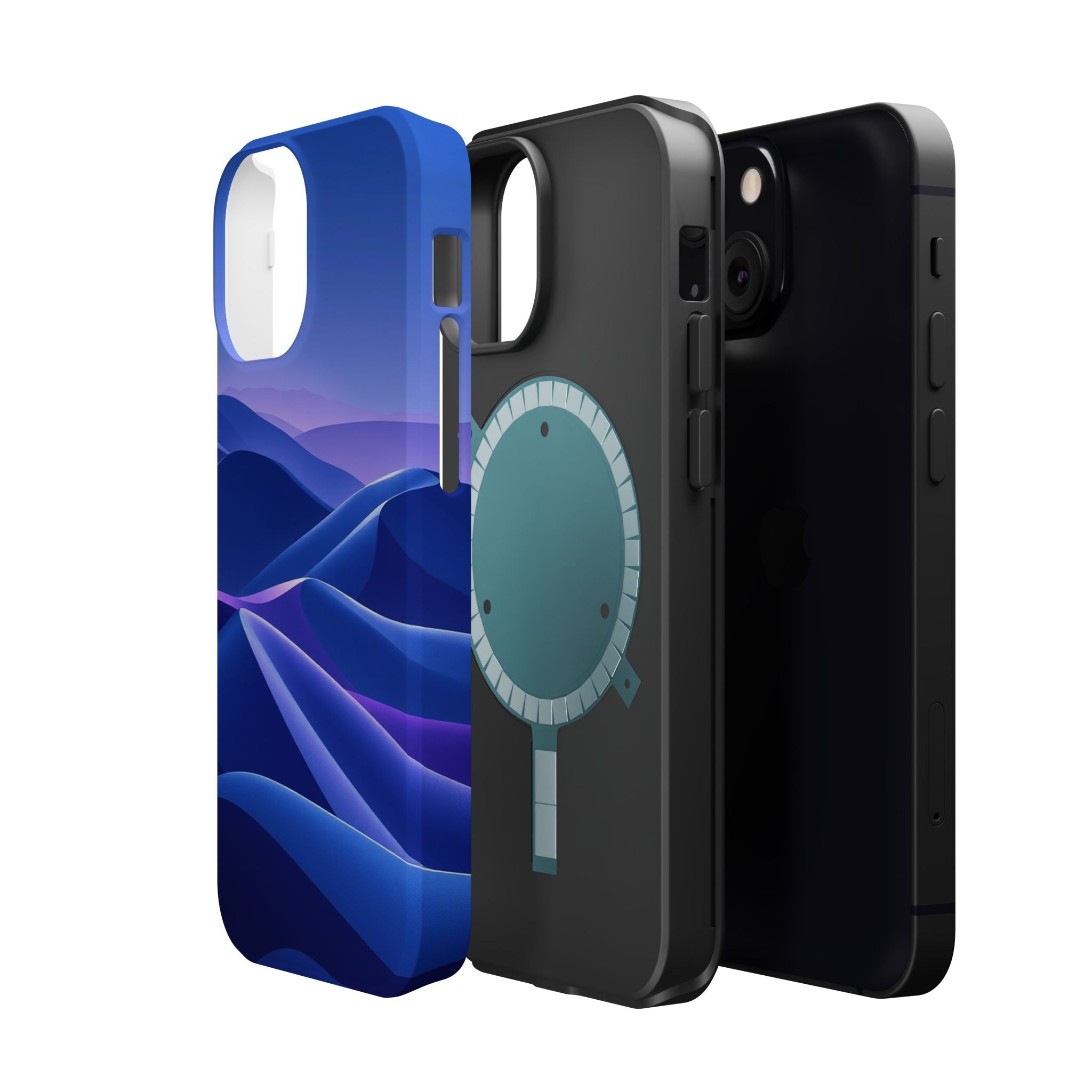 iPhone Rolling Hills Enchanted Art Bold Modern Everyday Snap Case · iPhone Case