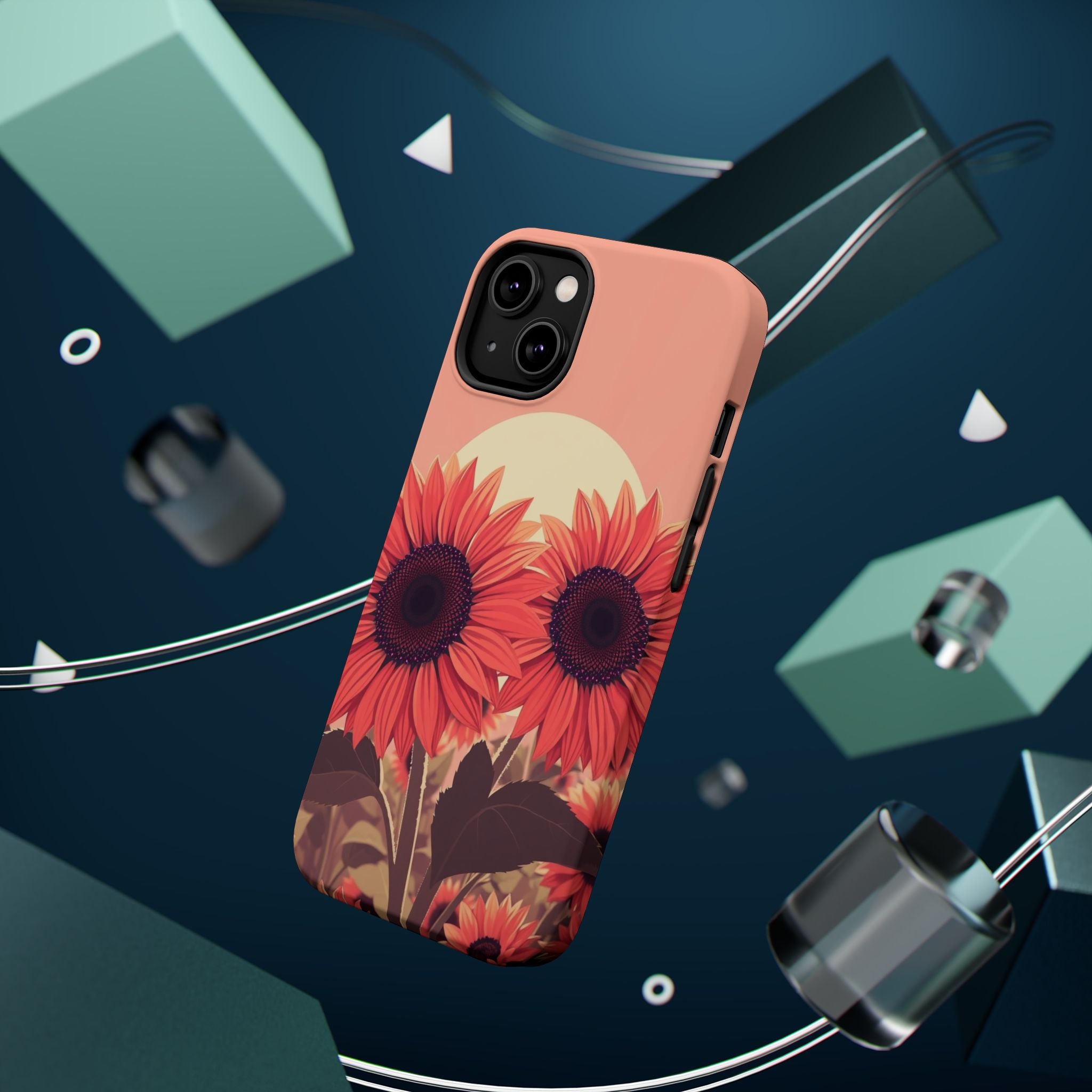 iPhone Sunflower Pop Mystic Art Slim Everyday Designer Case · iPhone Case