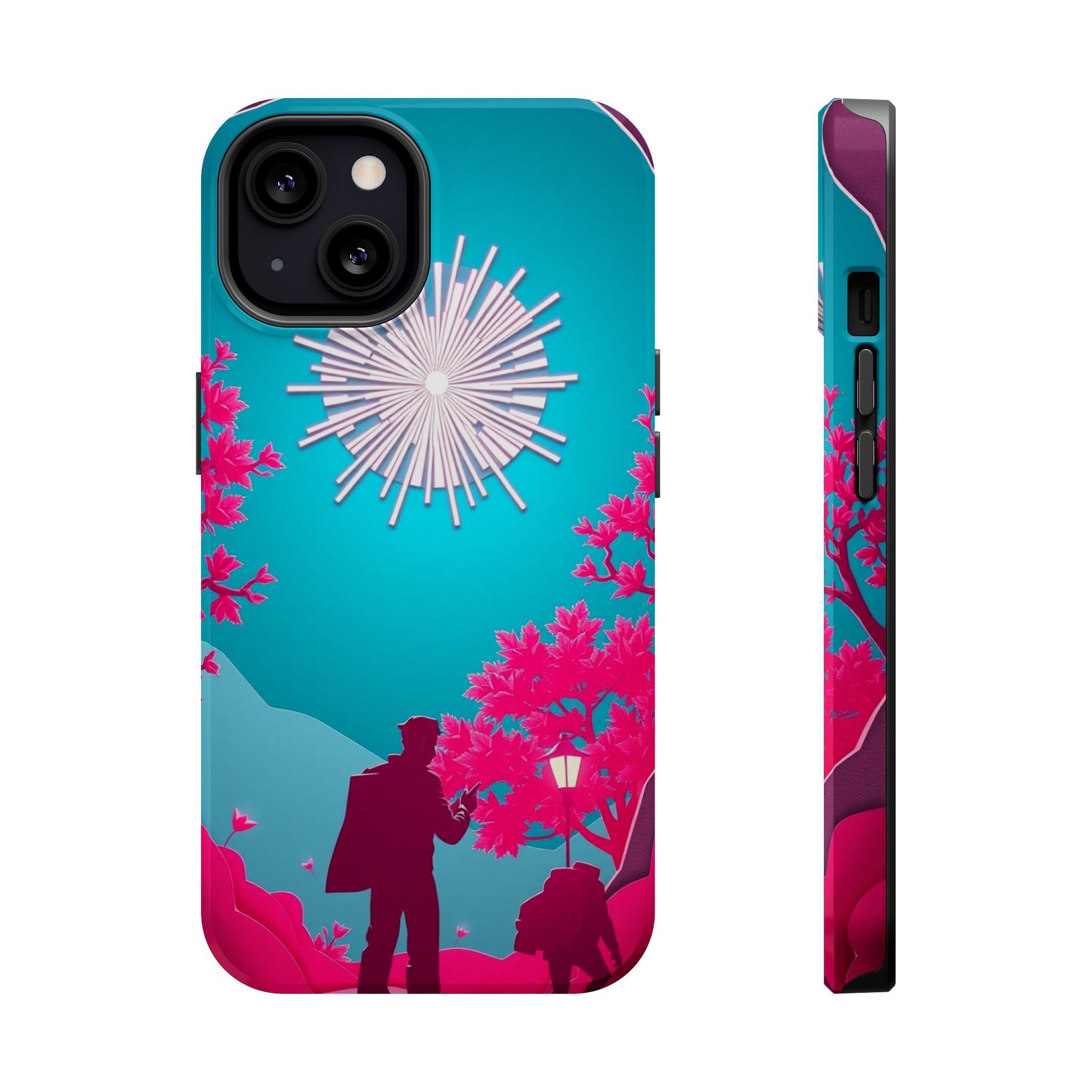 iPhone Bud Burst Paper Cut Art Slim Everyday Designer Case · iPhone Case