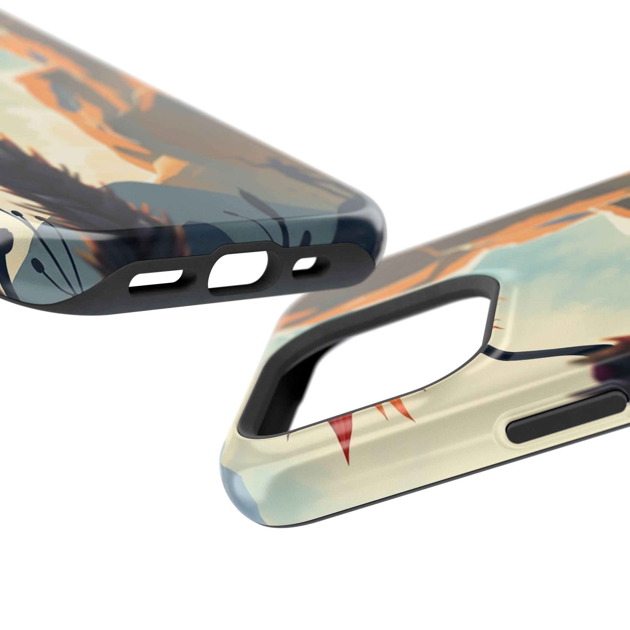 iPhone Bud Burst Vibrant Watercolor Artistic Everyday Cas Slim Snap Case · iPhon