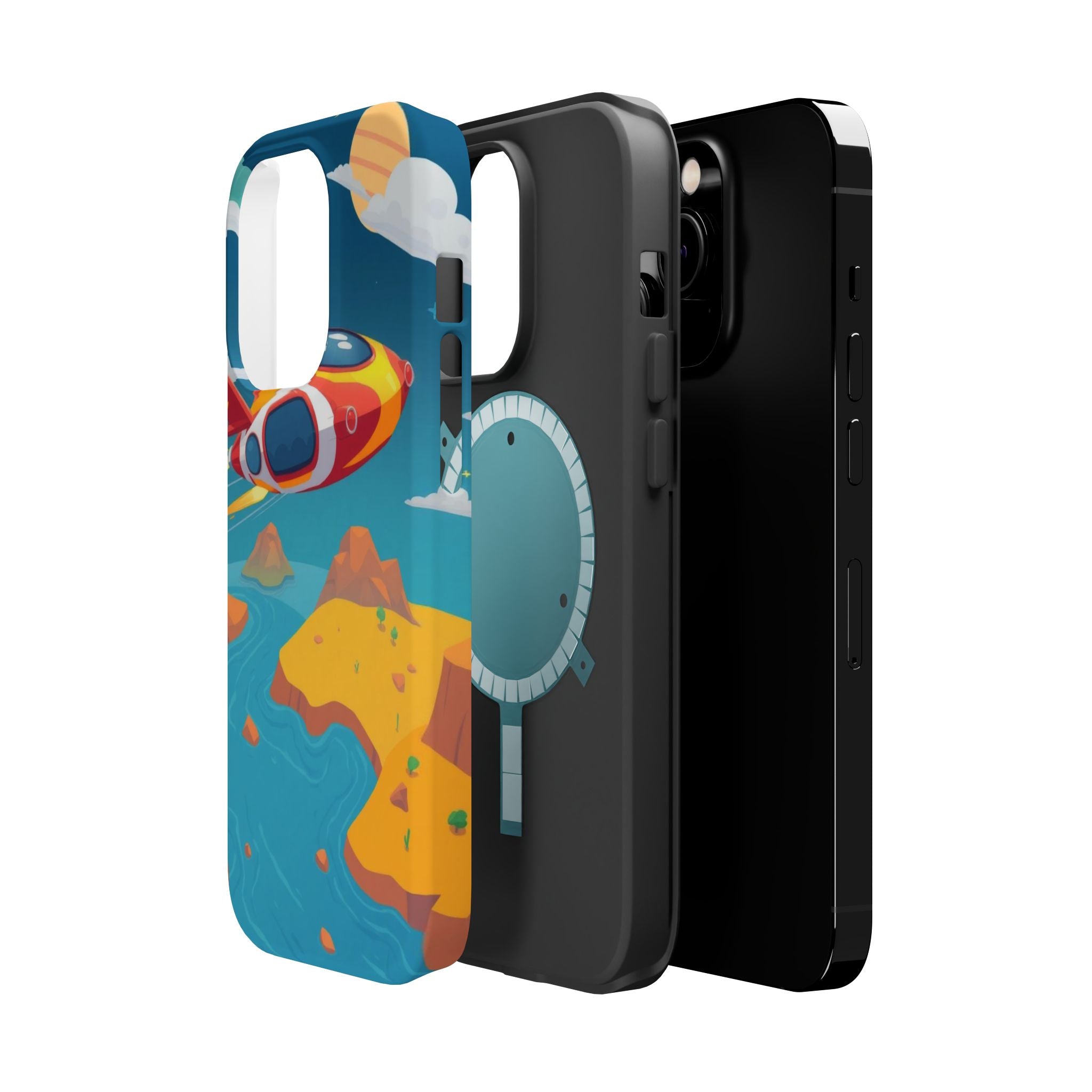iPhone Hovercraft Glide Kids Fun Clean iPhone Phone Case Gift Minimal · iPhone C