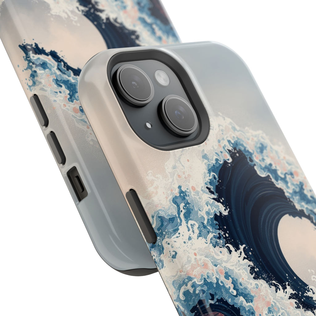 iPhone Ocean Wave Crash Grunge Distressed Slim iPhone Everyday Designer · iPhone