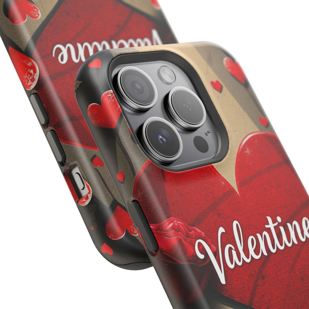 iPhone Serene Vintage Valentine Card Design Slim Everyday Designer Case · iPhone