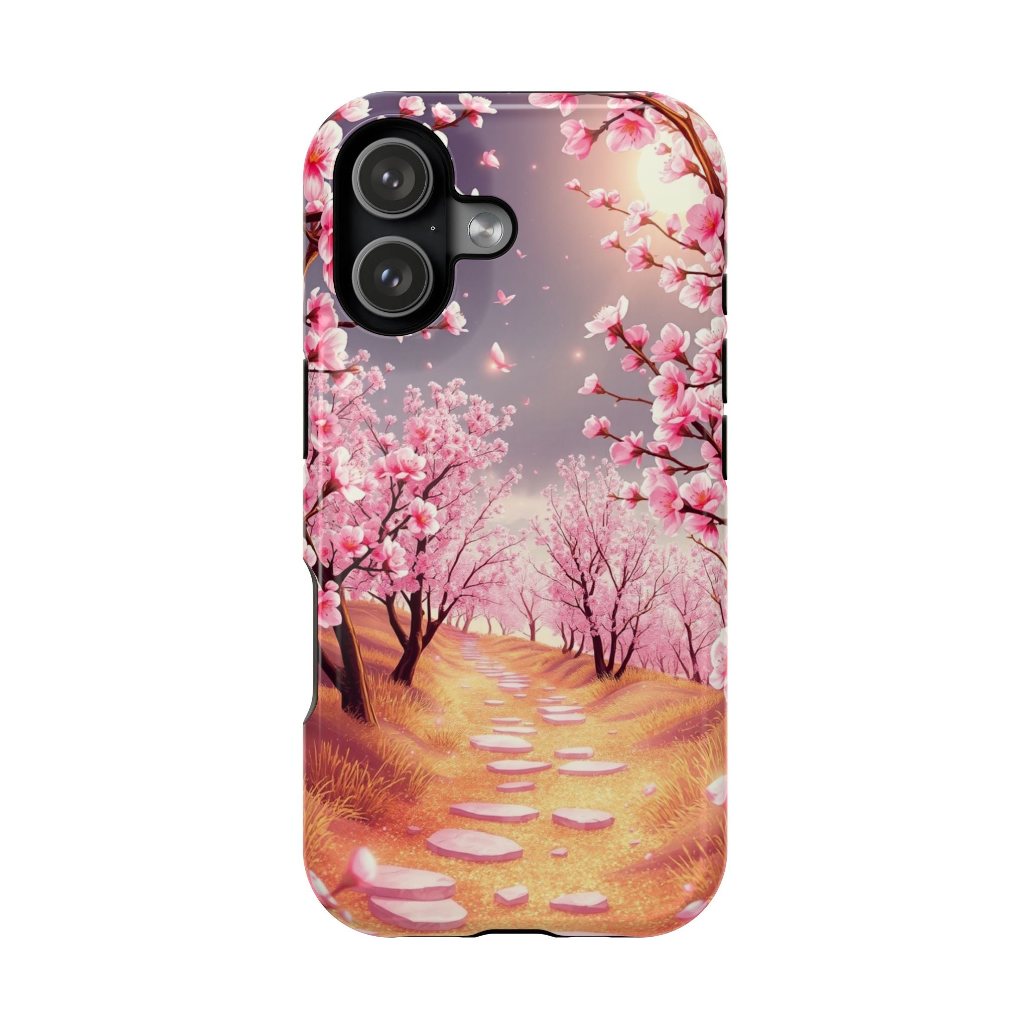 iPhone Dreamy Blossom Trail Design 14 Slim Everyday Designer Case · iPhone Case