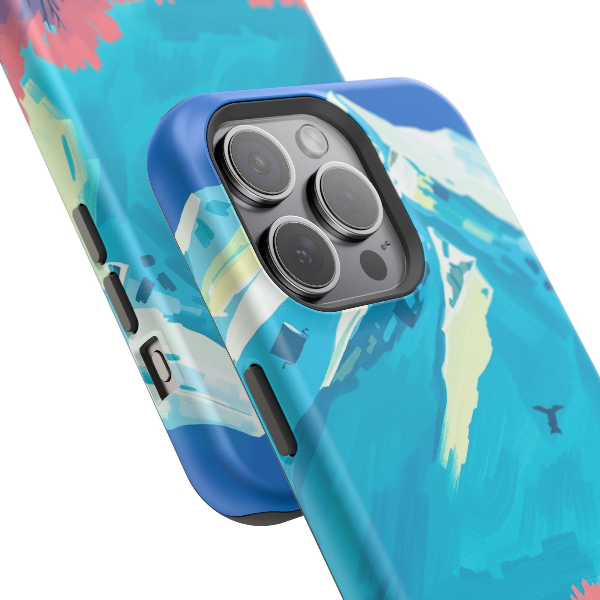 iPhone Snow Field Electric Art Slim Everyday Designer Case · iPhone Case